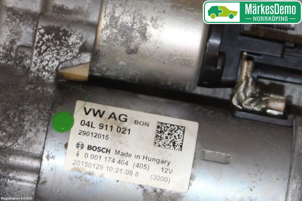 Audi A4 ALLROAD 09-16 Startmotor Diesel
