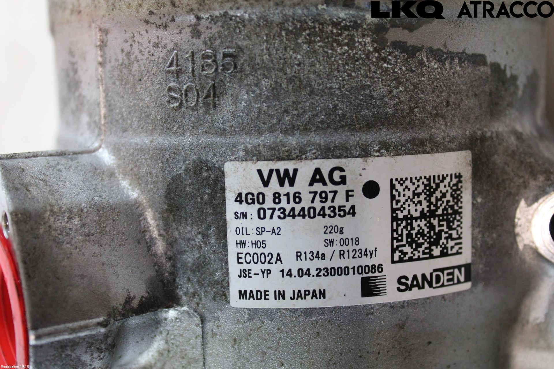 Audi Q7/SQ7 Varme Ac Kompressor