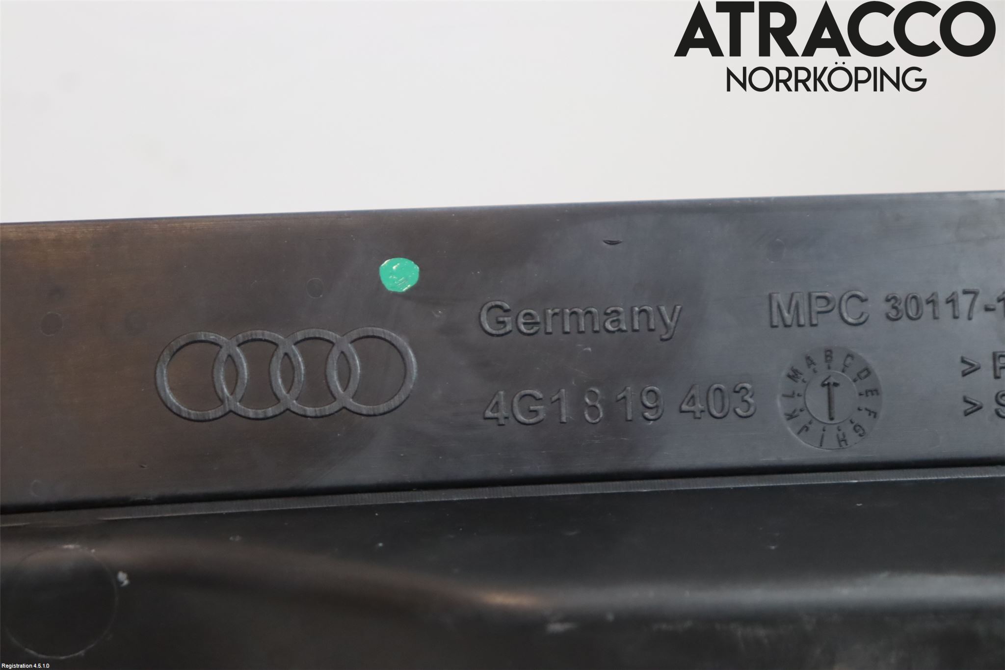 Audi A6/S6 4G 11-18 Visker Deksel-Grill-Under Frr