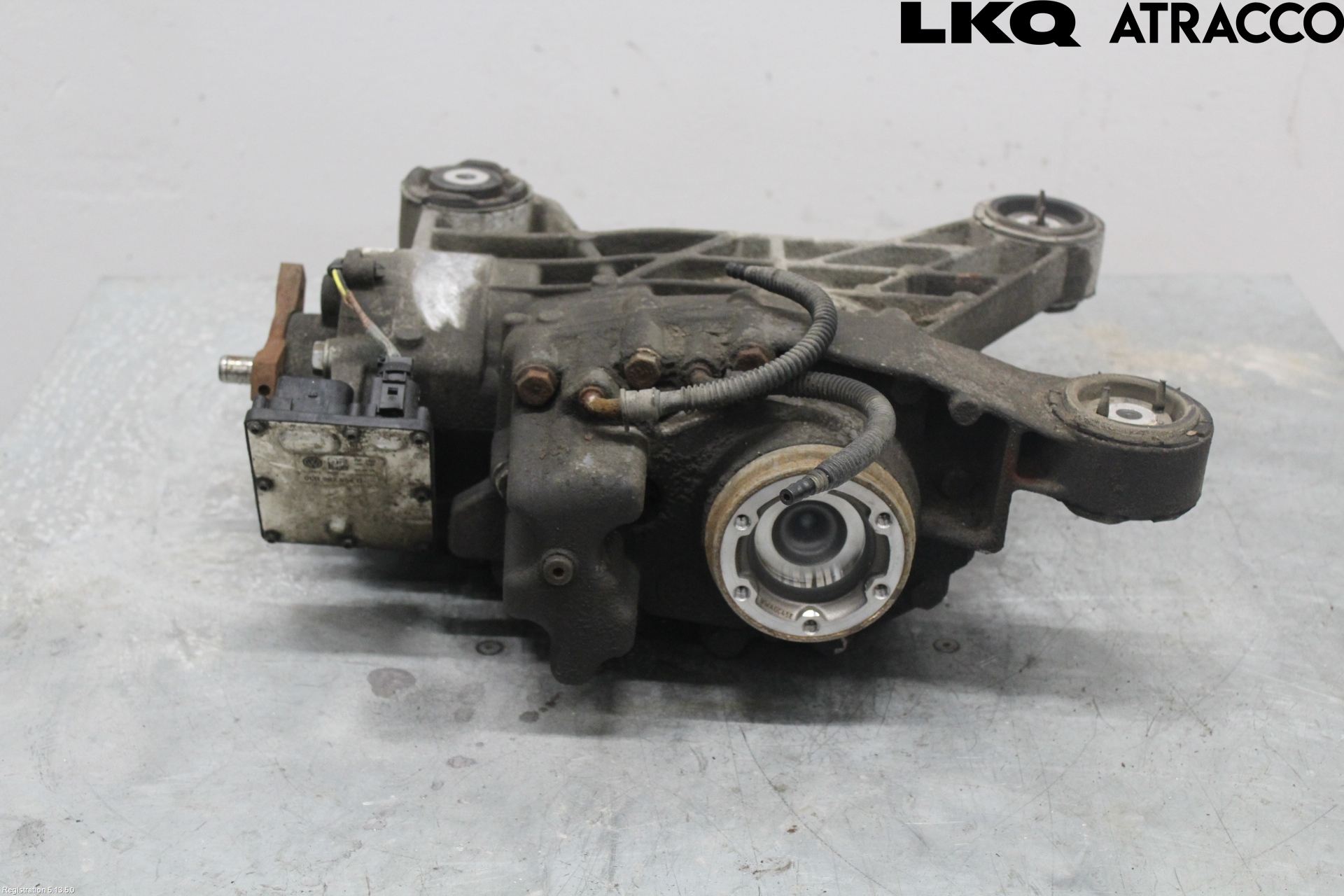 Volkswagen VW GOLF / E-GOLF VII 13-20 Bakaksel Kardang Bak -Diff
