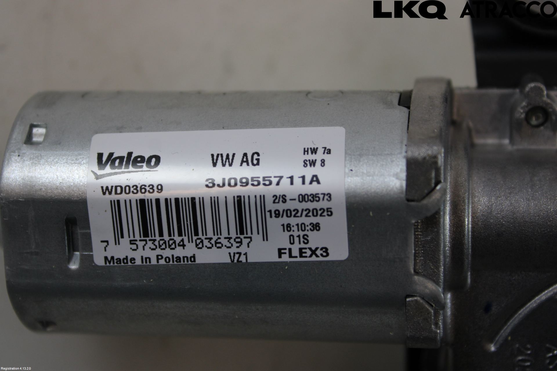 Volkswagen VW PASSAT 24- Viskermotor Bakluke