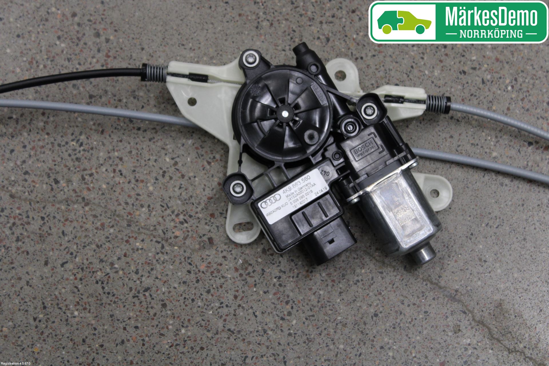 Audi A6 F2/C8 19- Innr Innsyn Beskytelse Stv