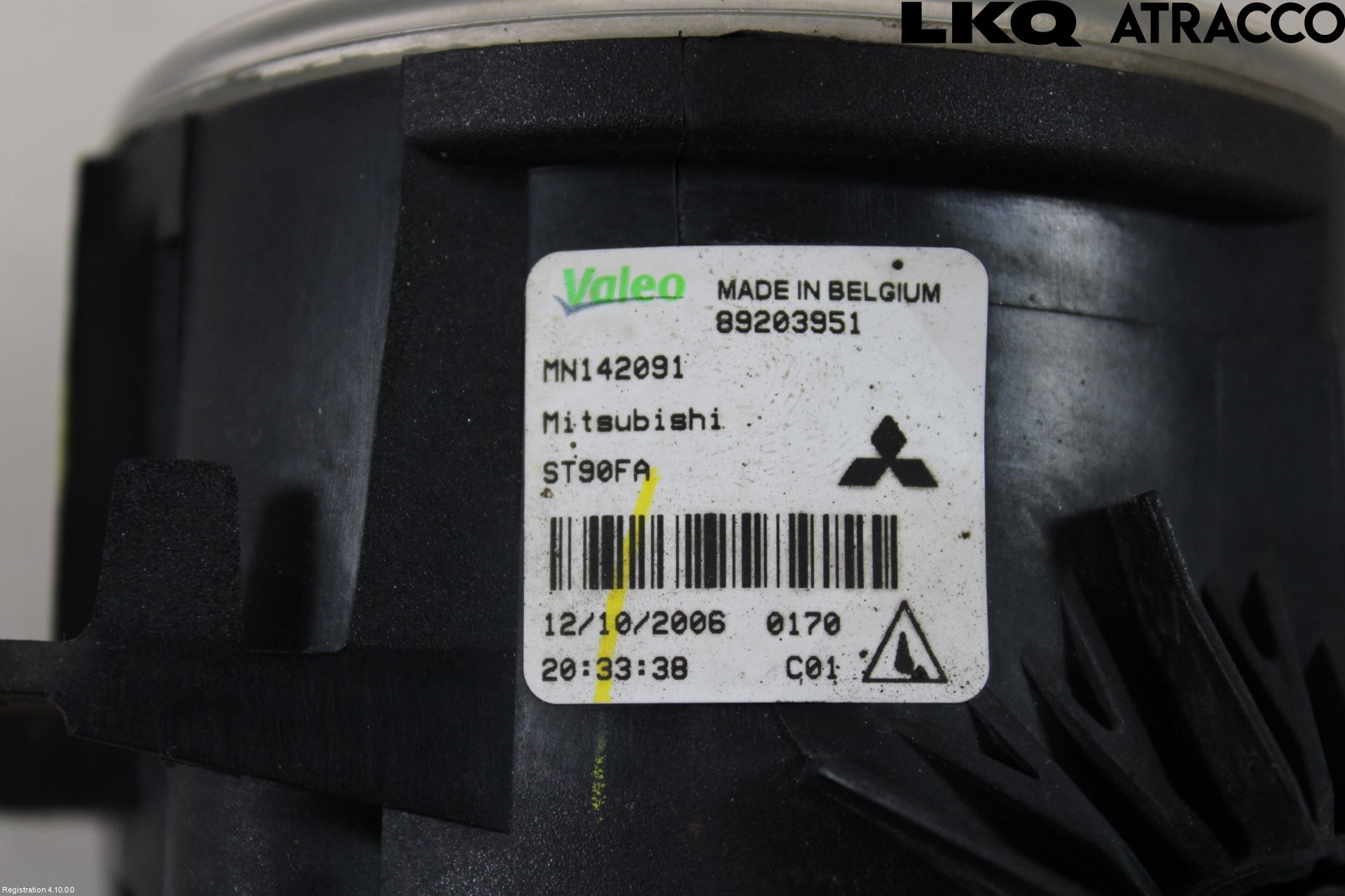 Mitsubishi OUTLANDER 07-12 Frontlykt-Kurve-Tåkelys