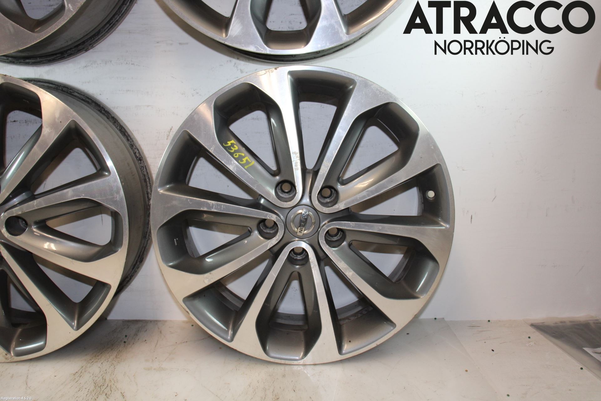 Nissan QASHQAI 10-14 Felg Aluminium Sett 4Stk