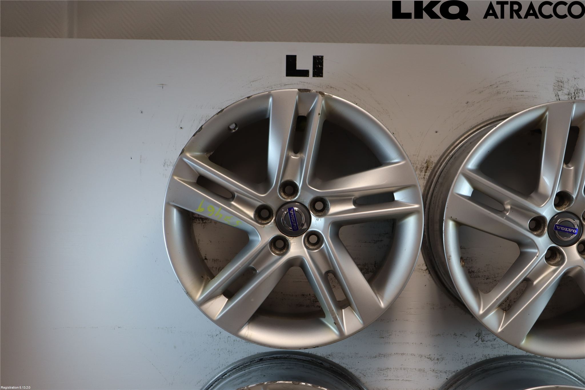 Volvo V70 08-13 Felg Aluminium Sett 4Stk