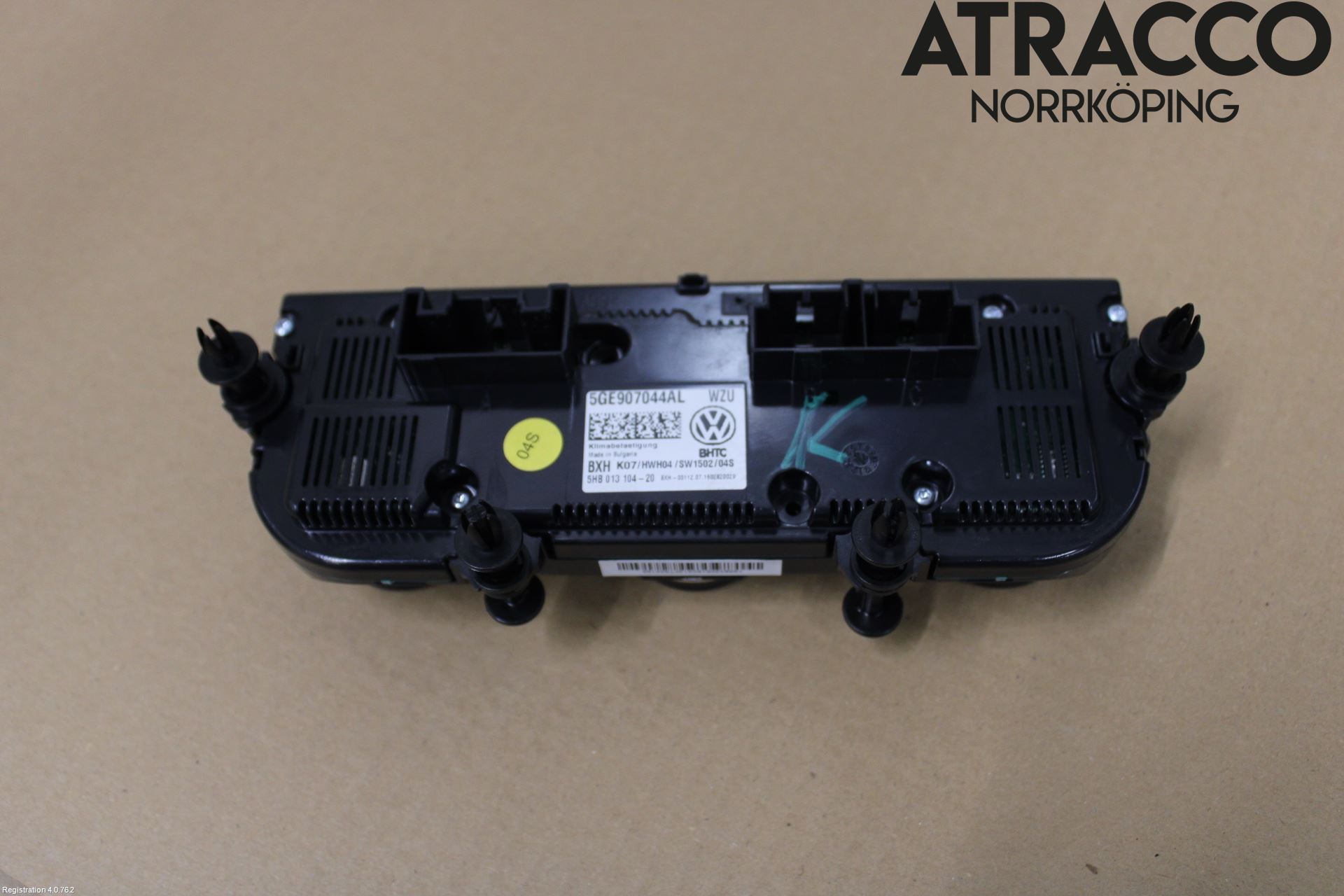 Volkswagen VW PASSAT 15-19 Varmeapparat Panel(Regulering)