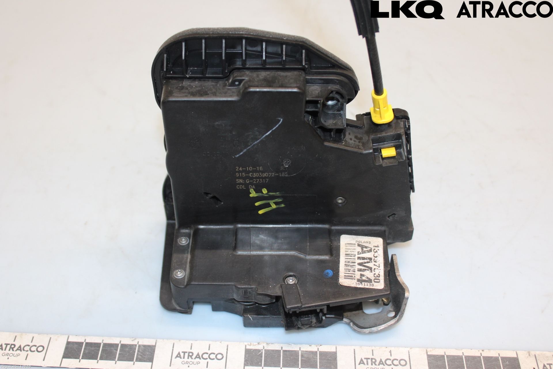Opel ASTRA K 16-22 Dørlås - Låsekasse