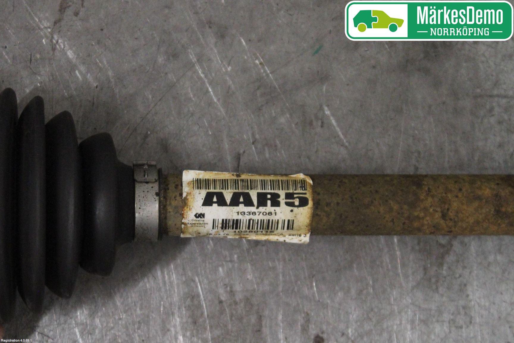 Opel ASTRA K 16-22 Drivaksel Foran Kompl Venstre