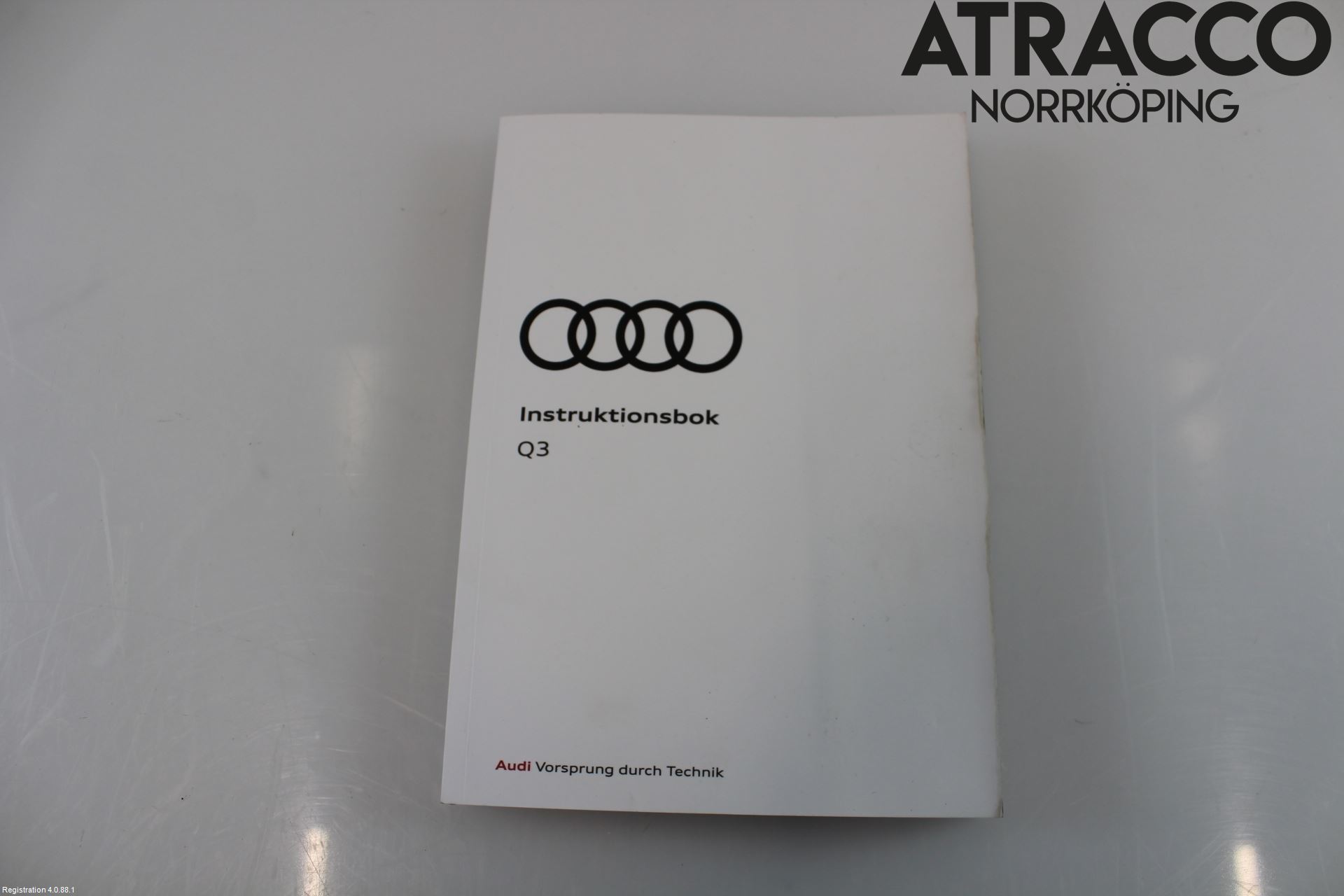 Audi Q3 F3 19- Instruksjonsbok