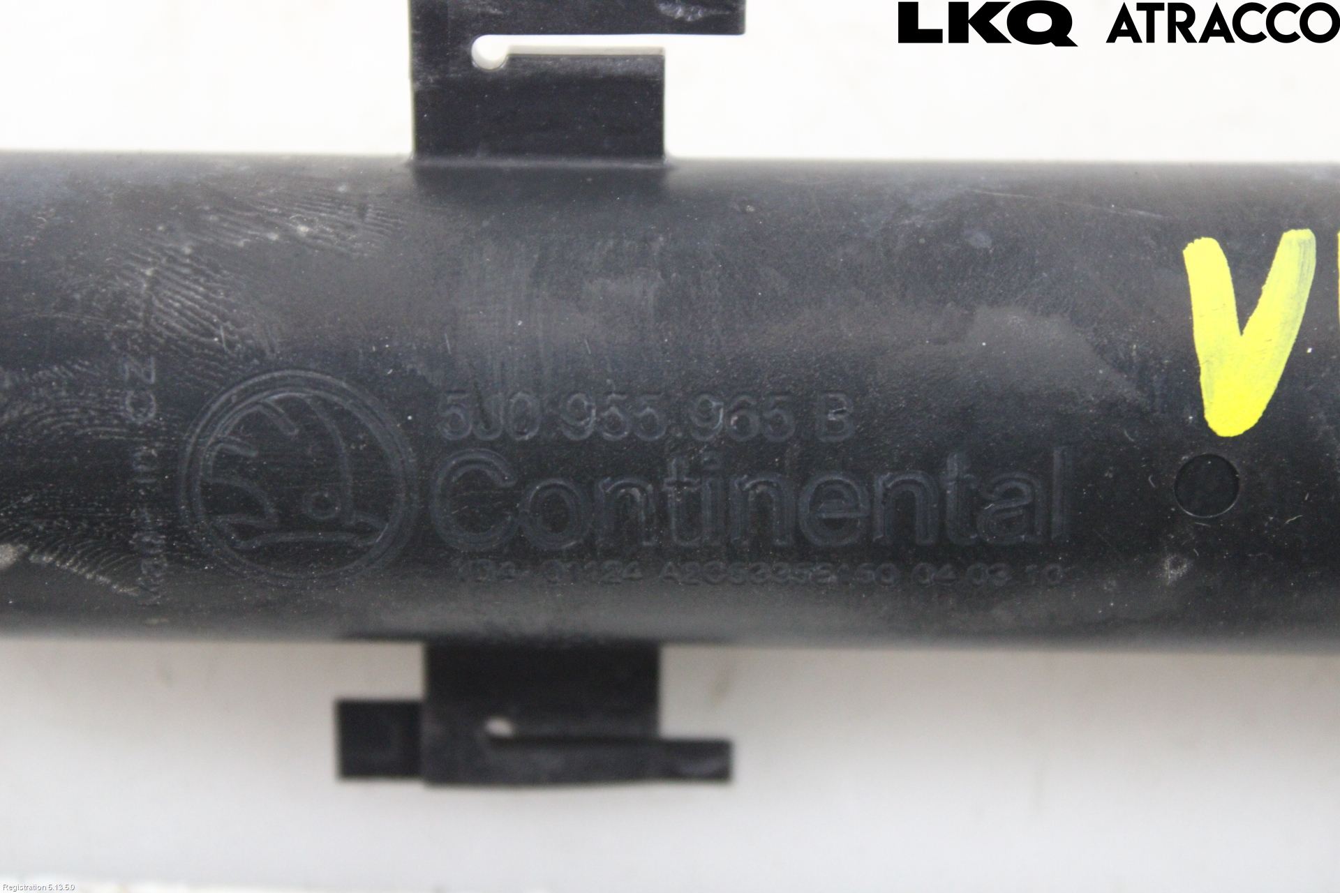 Skoda FABIA 07-14 Spylerdyse Frontlykter