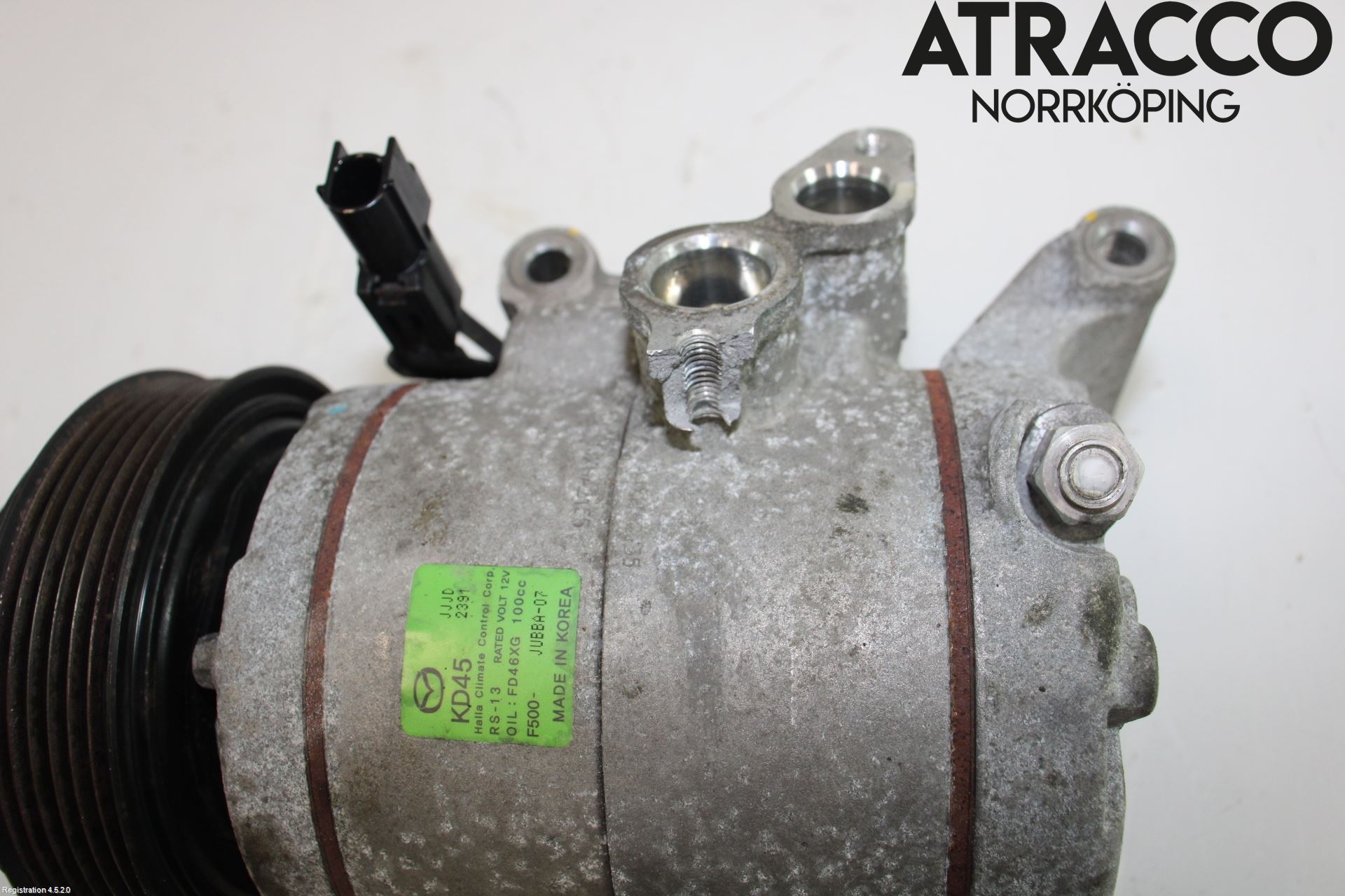 Mazda 3 III 14-19 Varme Ac Kompressor