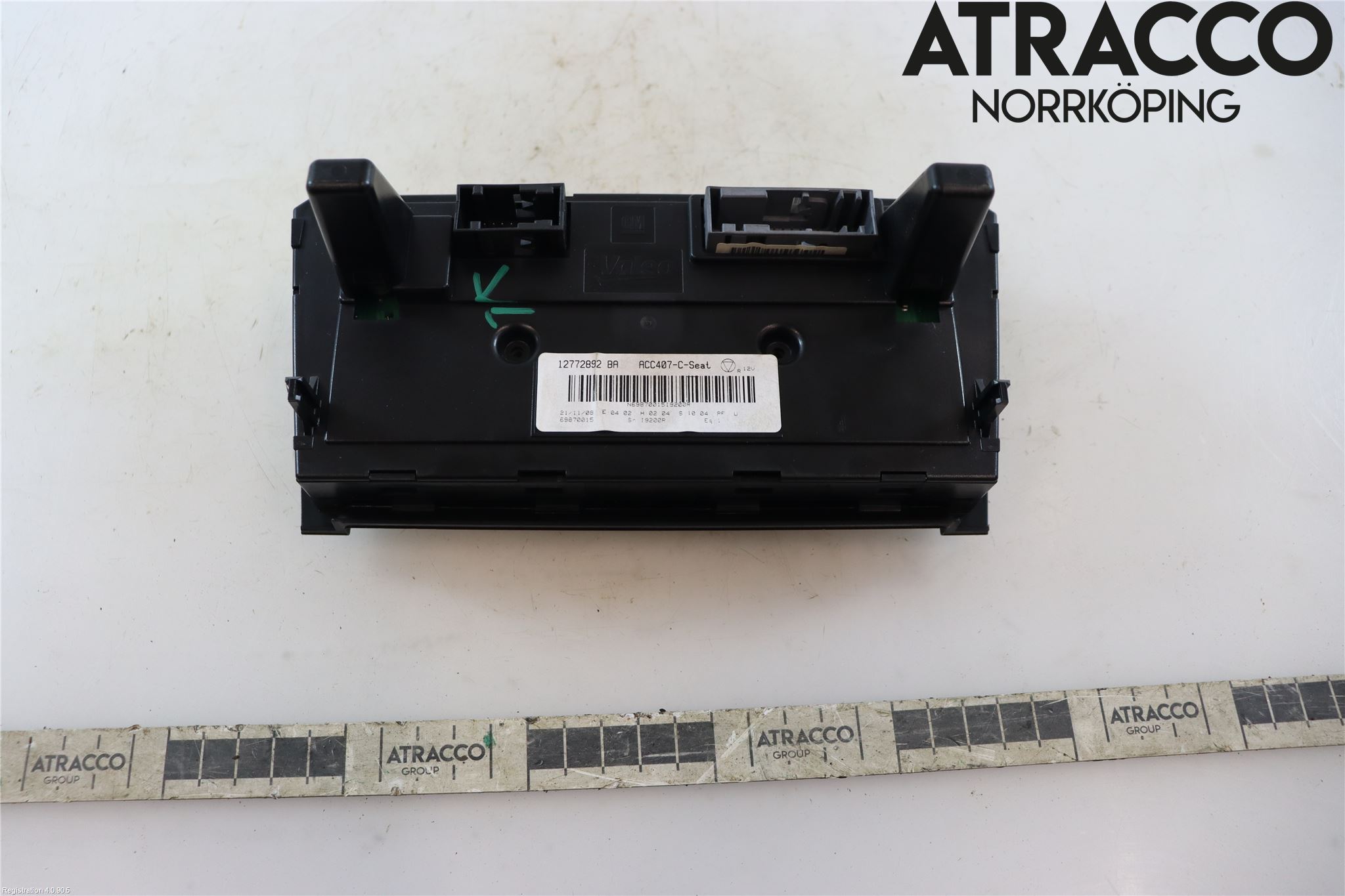 Saab 9-3 VER2/VER3 08-15 Varmeapparat Panel(Regulering)