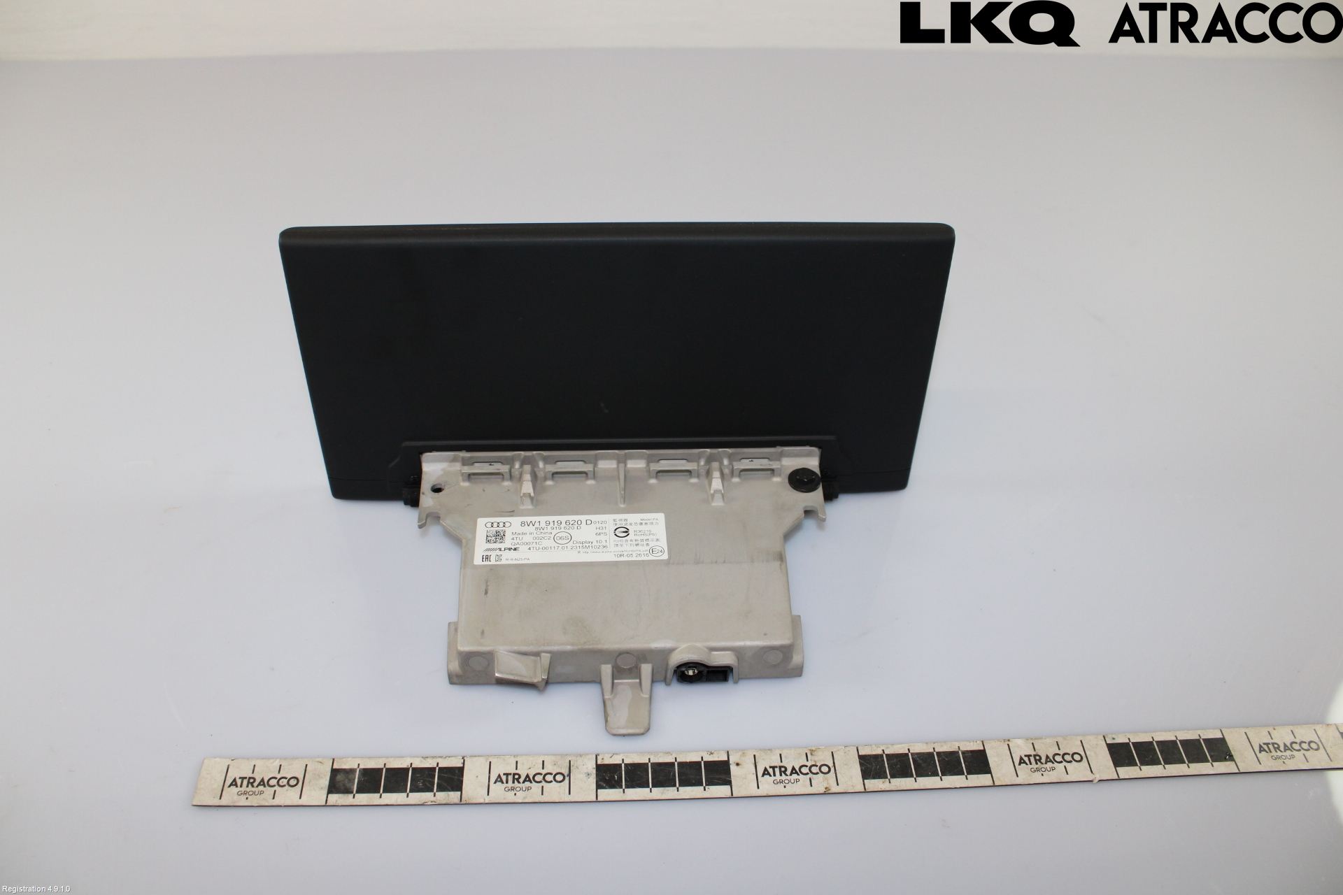 Audi A4/S4 B9 20- Instr Skjerm Dvd-Gps-Ac-Tlf