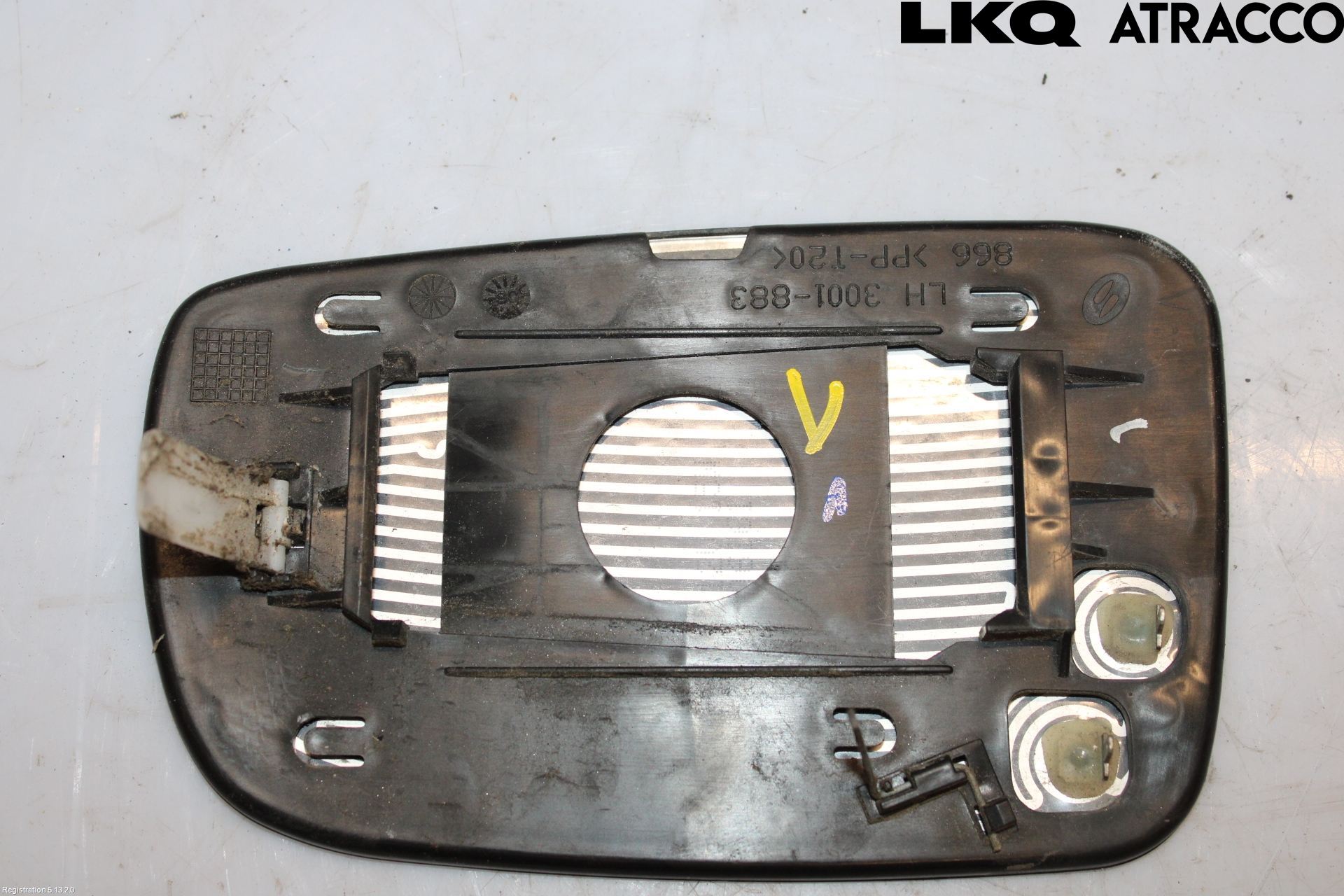 Toyota COROLLA VERSO 04-07 Speil Glass V
