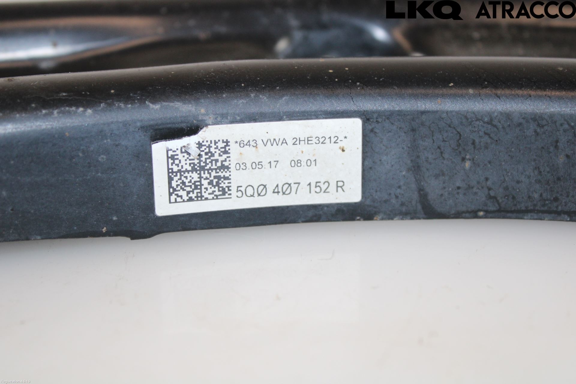 Volkswagen VW GOLF / E-GOLF VII 13-20 Bærearm Foran Høyre Nedre
