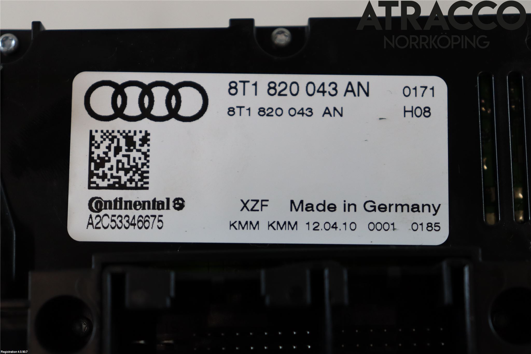 Audi A5 07-16 Varmeapparat Panel(Regulering)