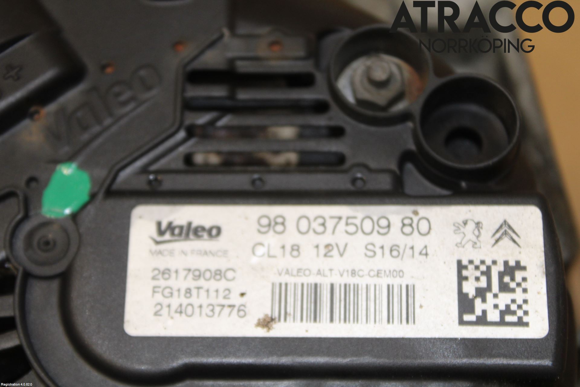 Peugeot 508 11-18 Dynamo