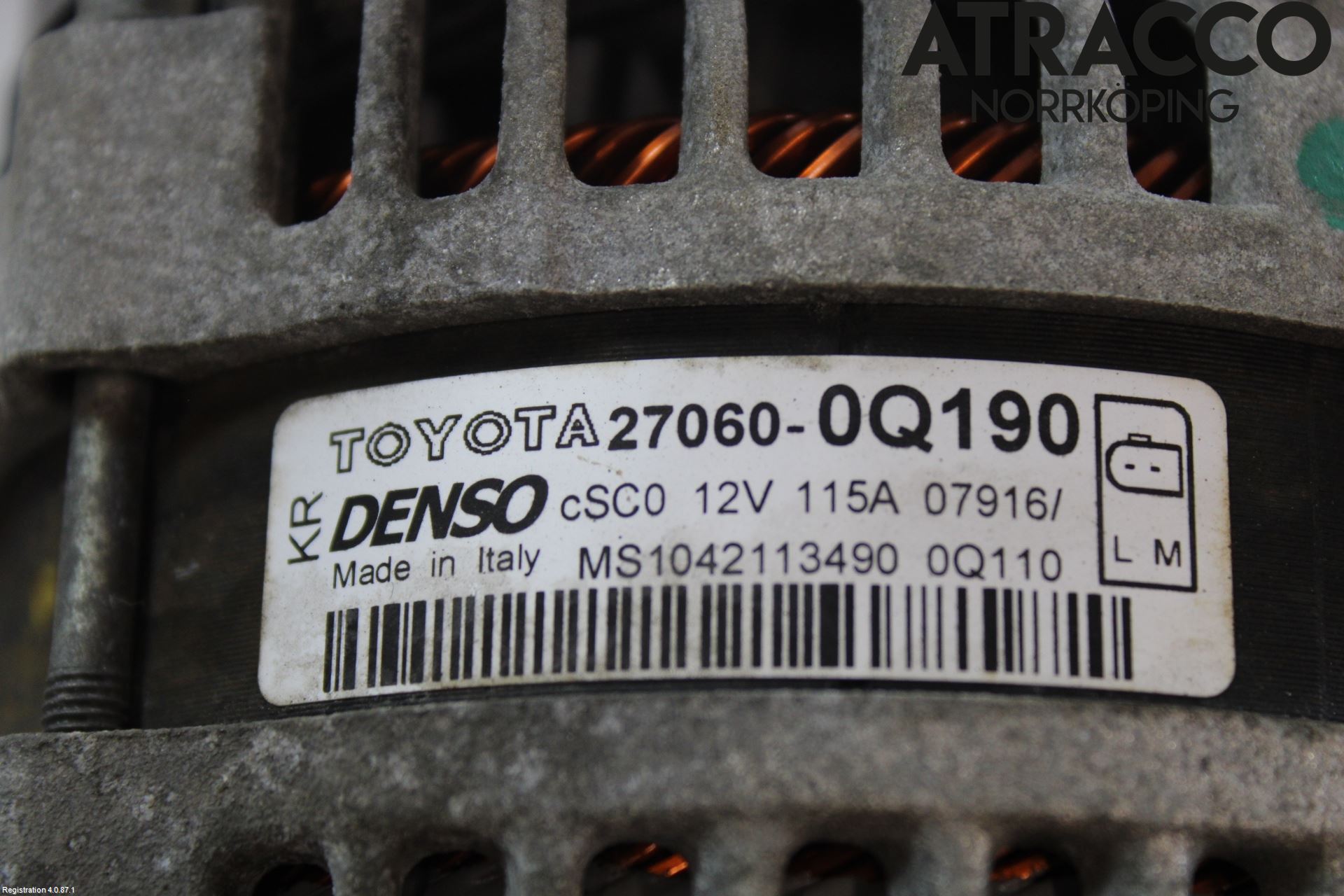 Toyota AYGO 15-21 Dynamo