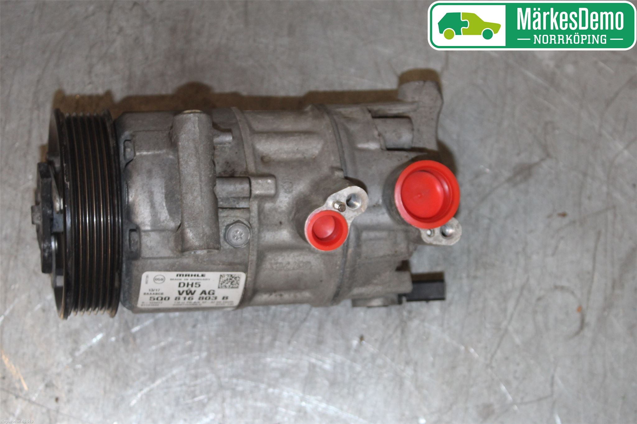 Volkswagen VW PASSAT 15-19 Varme Ac Kompressor