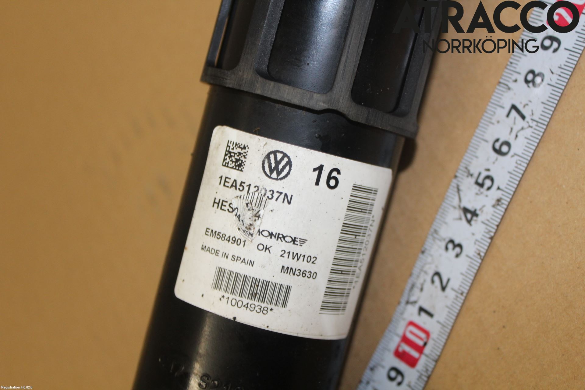 Volkswagen VW ID.4 21- Støtdemper Bak