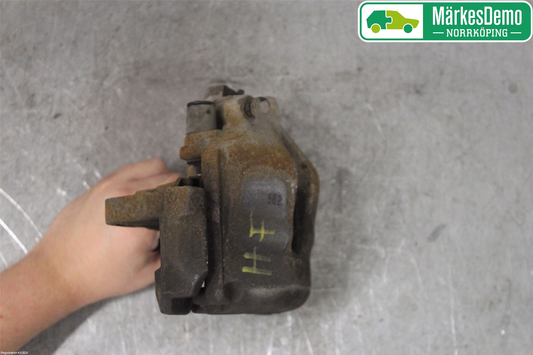 Seat LEON 06-12 Bremsecaliper Foran Høyre