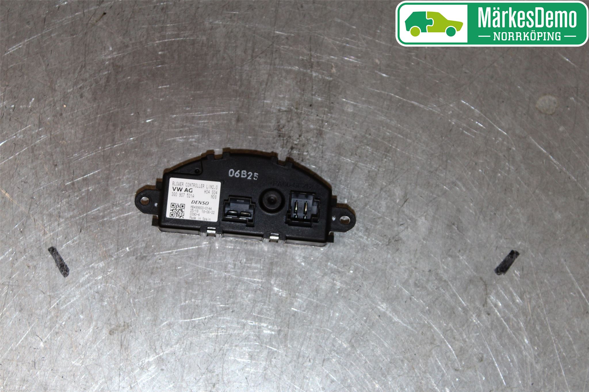 Volkswagen VW PASSAT 15-19 Varmeapparat Viftemotstand
