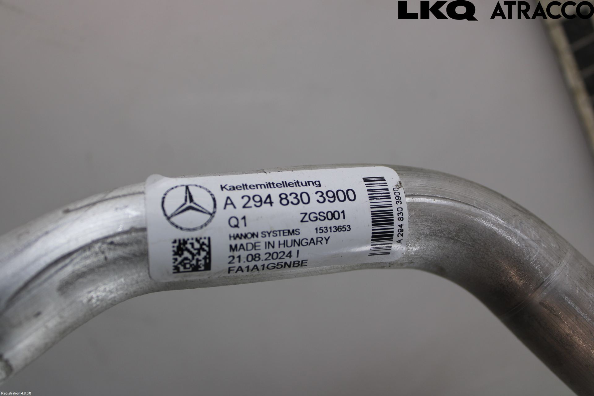 Mercedes-Benz MB EQE (V295) 22- Varme Ac Slange - Rør