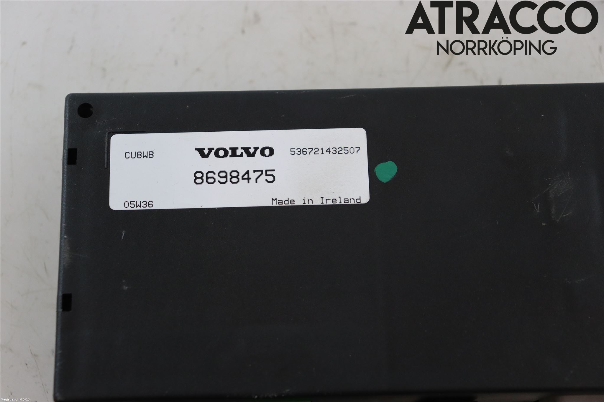 Volvo V50 04-07 Styreenhet Tilhengerfeste