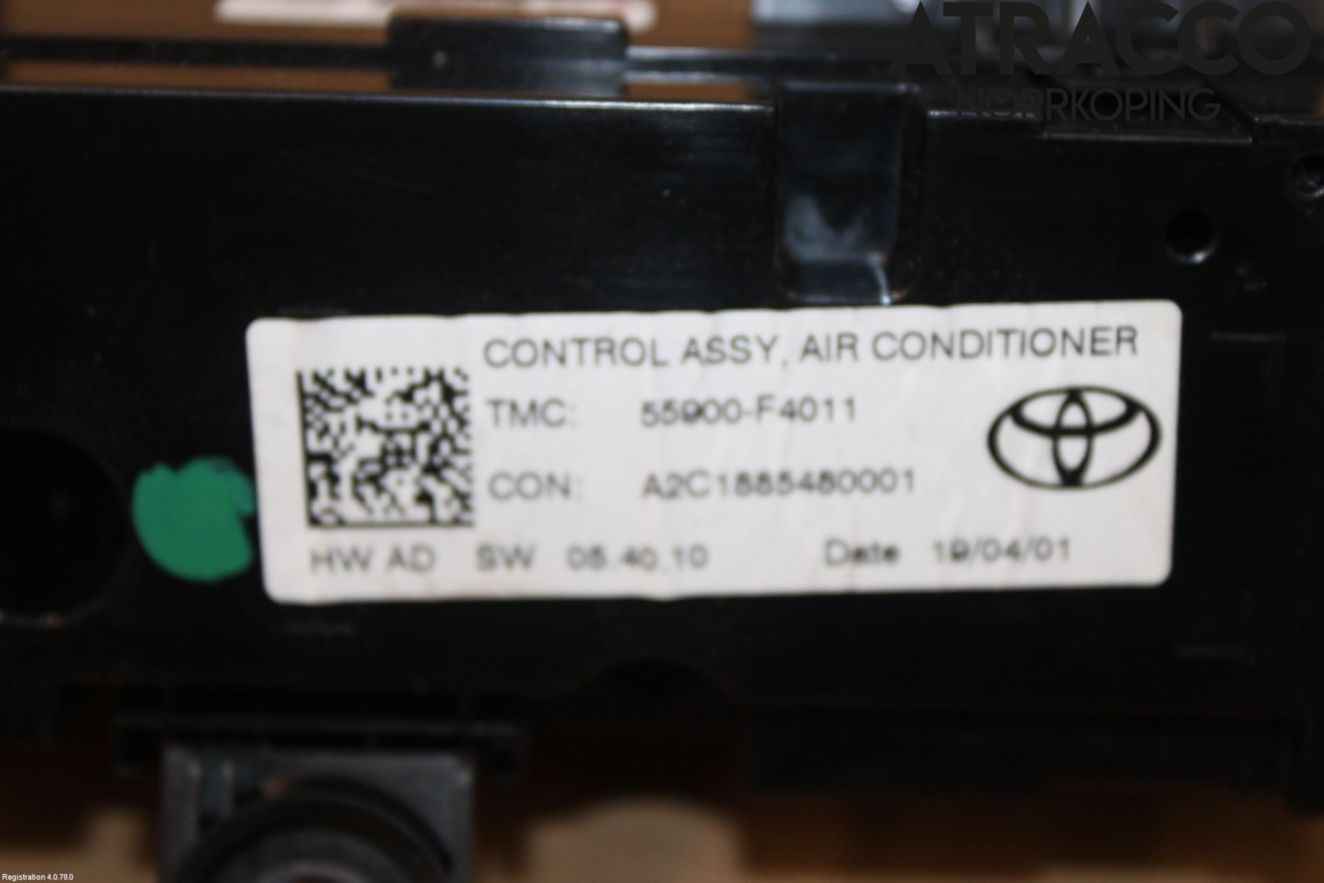 Toyota C-HR 16-23 Varmeapparat Panel(Regulering)