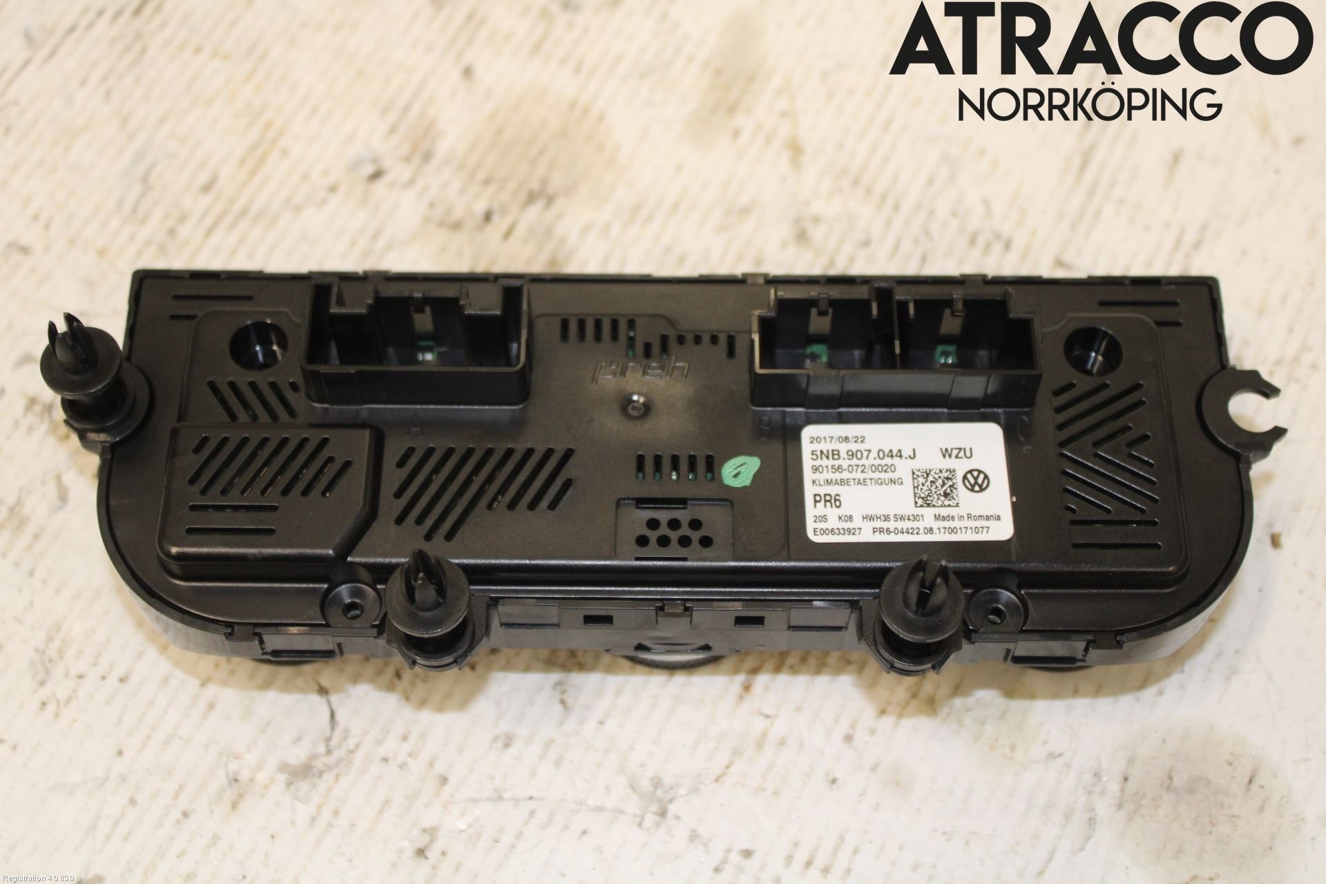 Volkswagen VW TIGUAN 16-24 Varmeapparat Panel(Regulering)