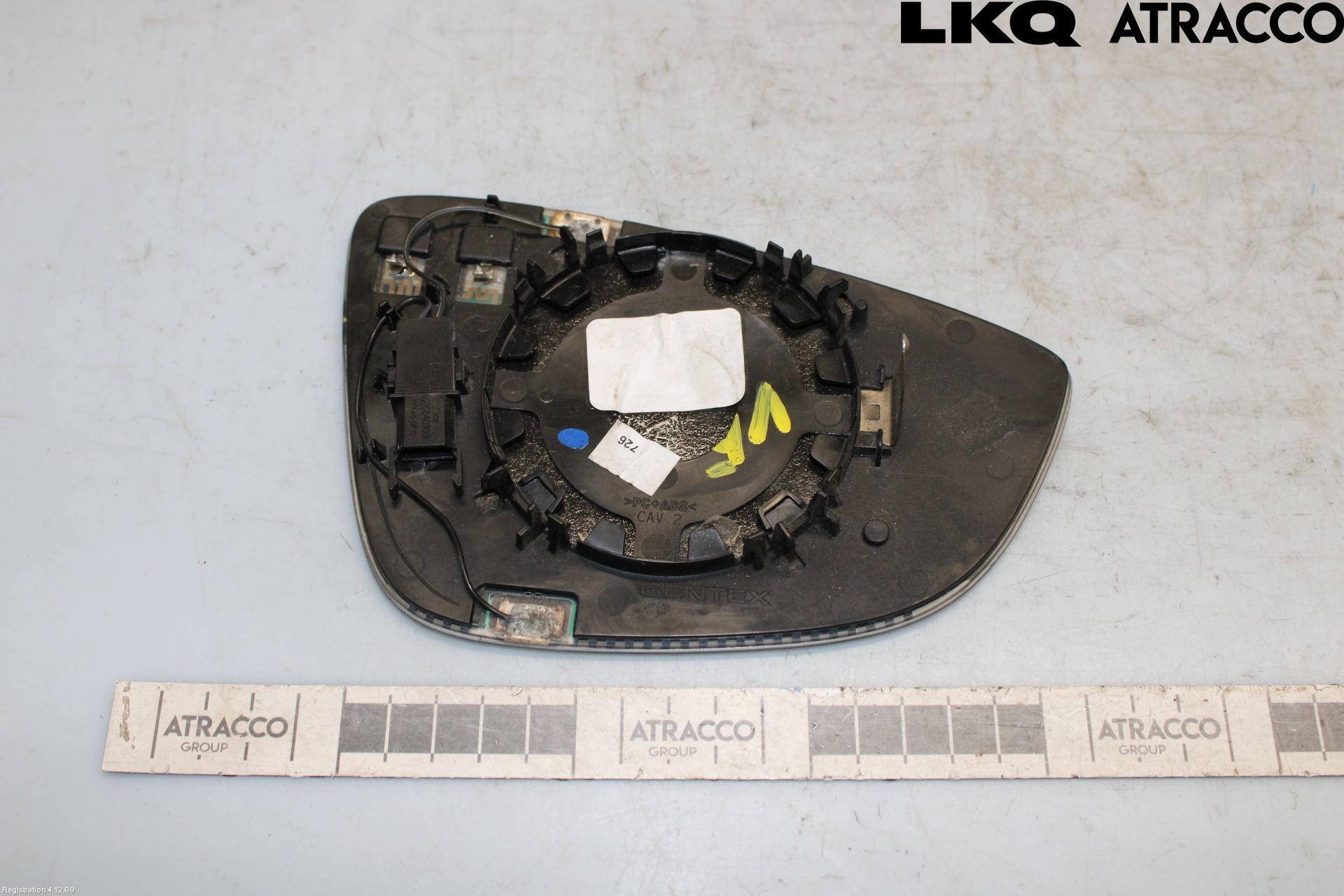 Volkswagen VW PASSAT 11-14 Speil Glass V