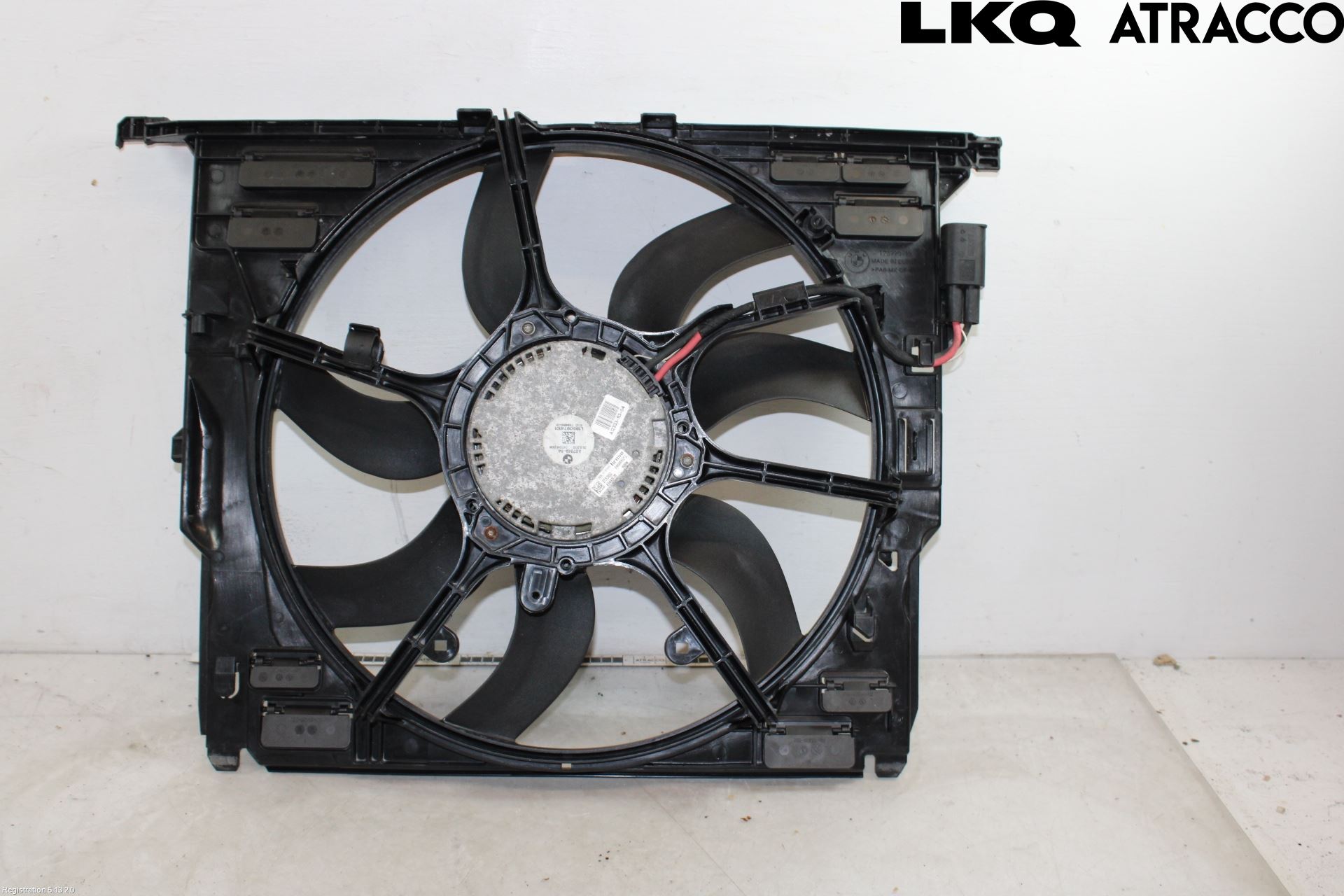 BMW 5 F10/F11/F18 09-17 Kjølevifte Elektrisk