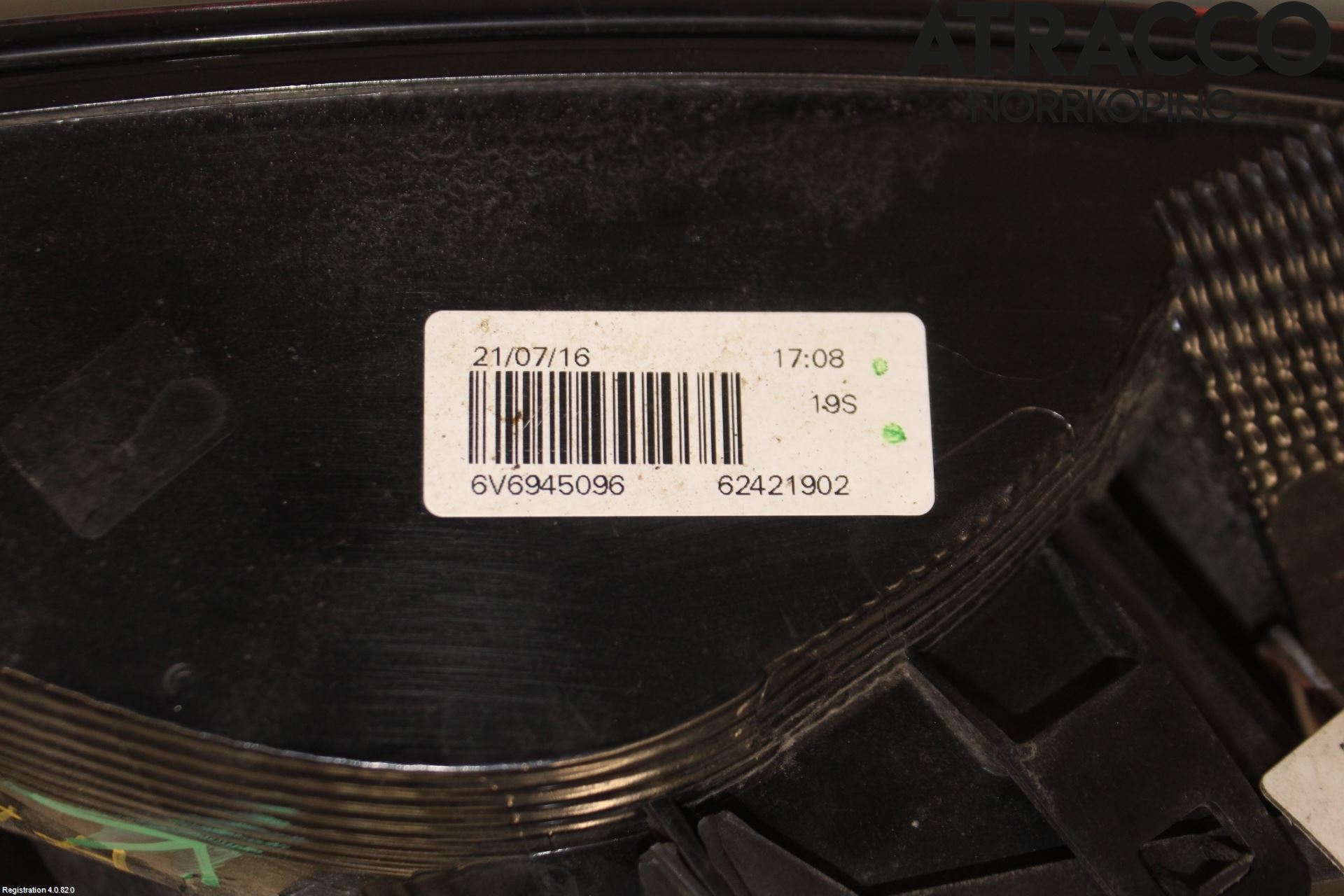 Skoda FABIA 15-21 Baklykt Høyre