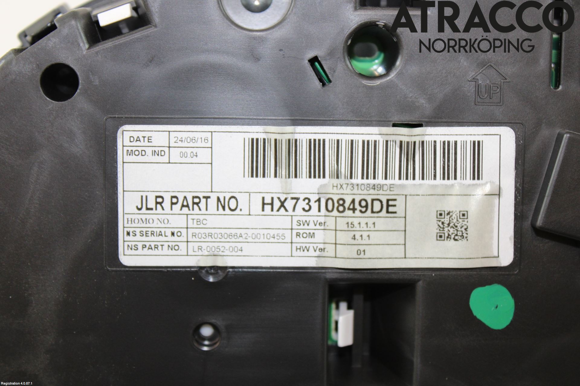 Jaguar XE (X760) 15-24 Instr Kombinert