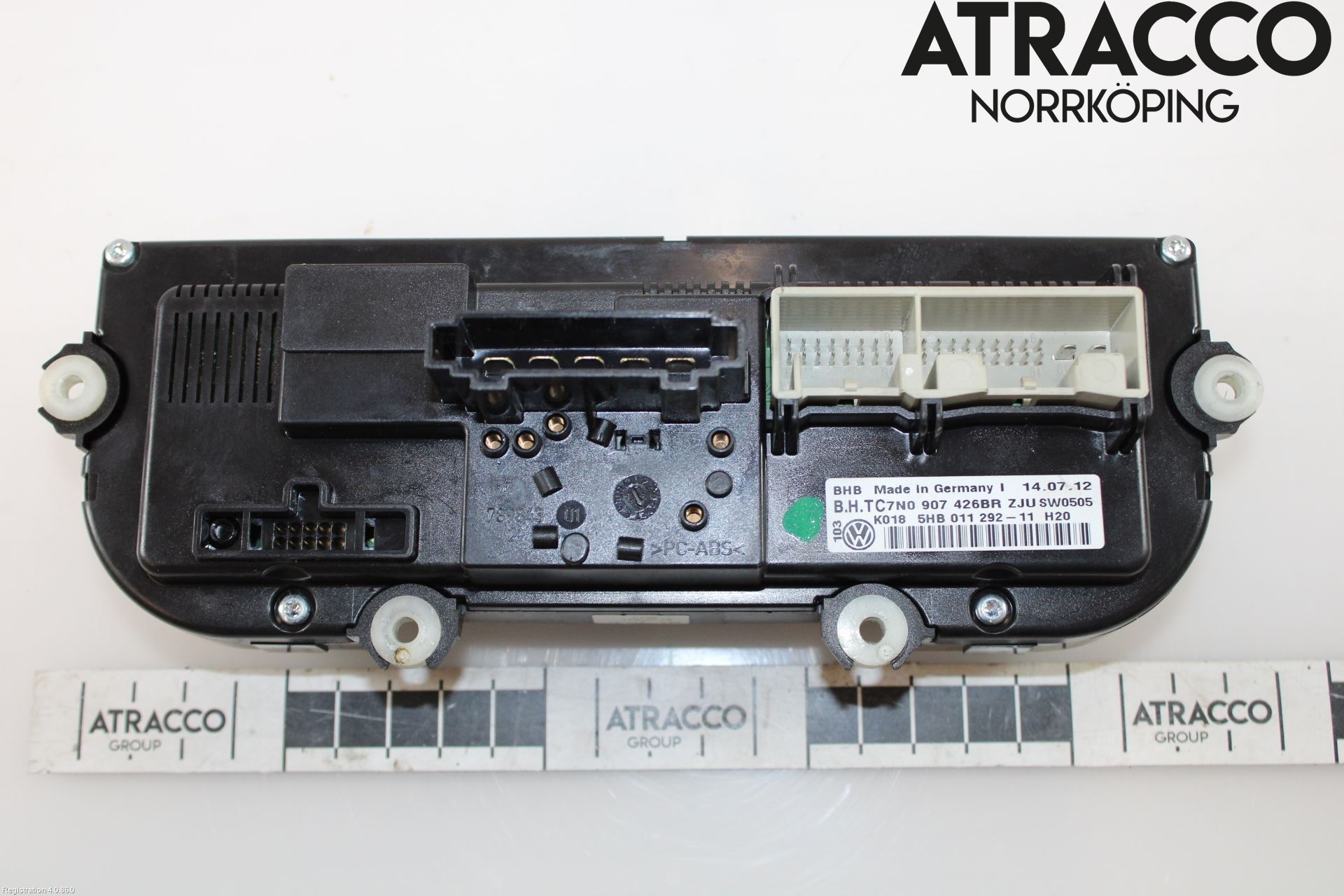 Volkswagen VW CADDY 11-15 Varmeapparat Panel(Regulering)