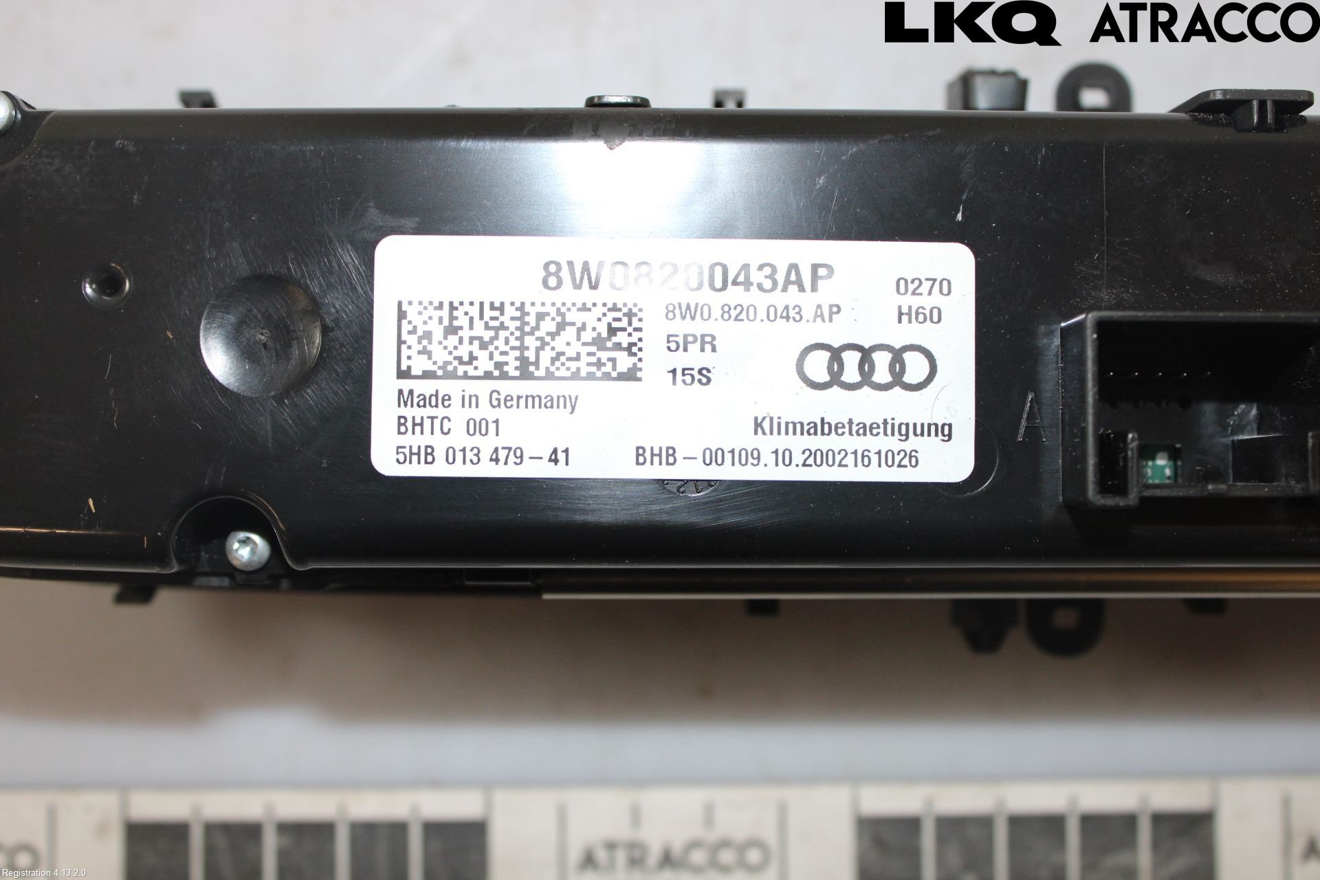 Audi A5 17- Varmeapparat Panel(Regulering)