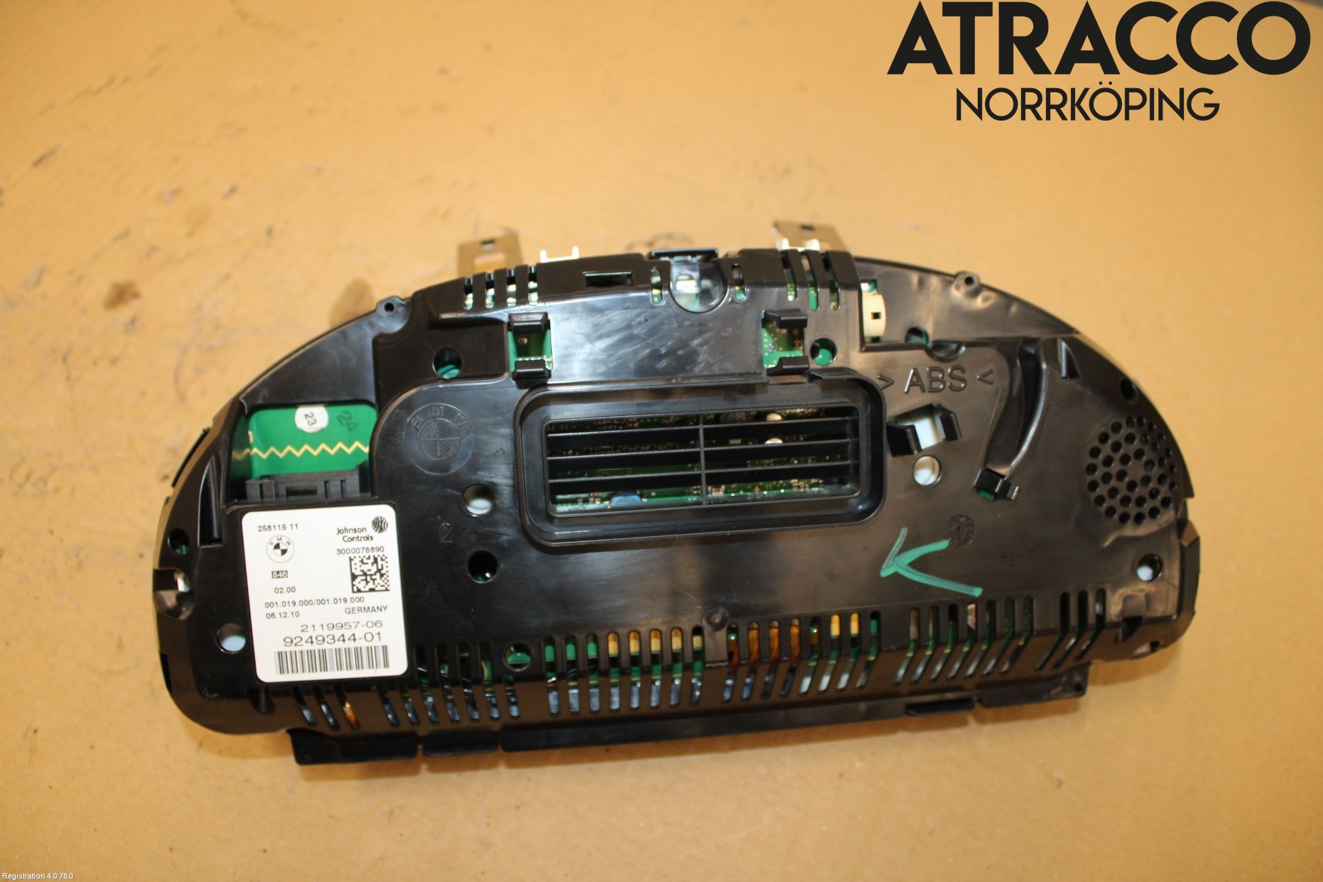 BMW 5 F10/F11/F18 09-17 Instr Kombinert