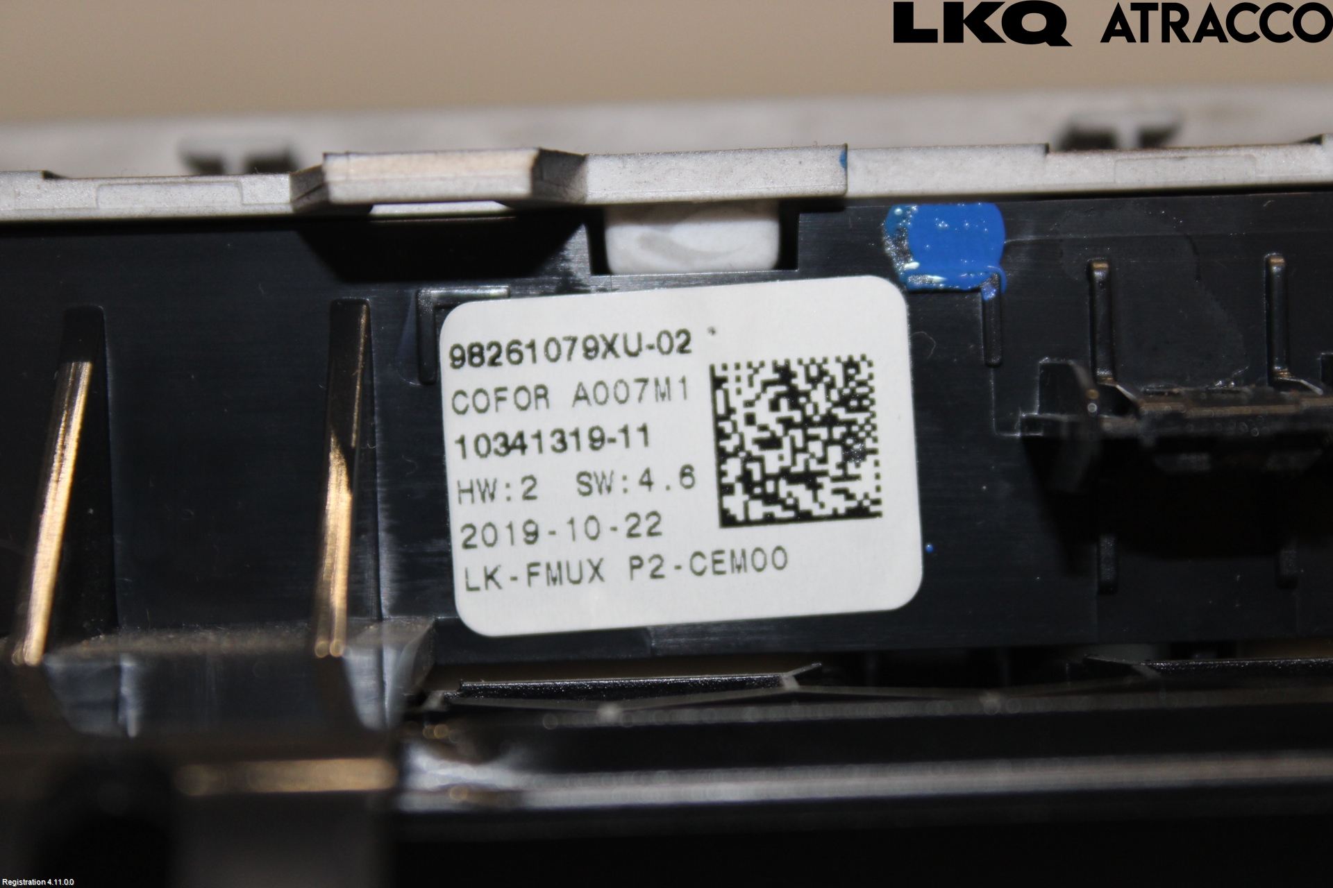Peugeot 208/E-208 20- Varmeapparat Panel(Regulering)
