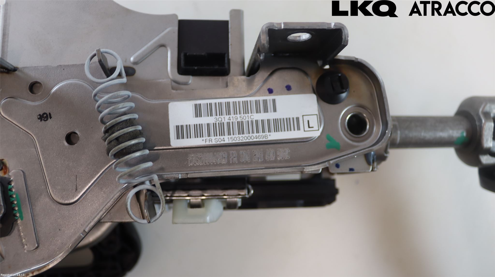 Volkswagen VW PASSAT 15-19 Rattakselaggregat Justerbart