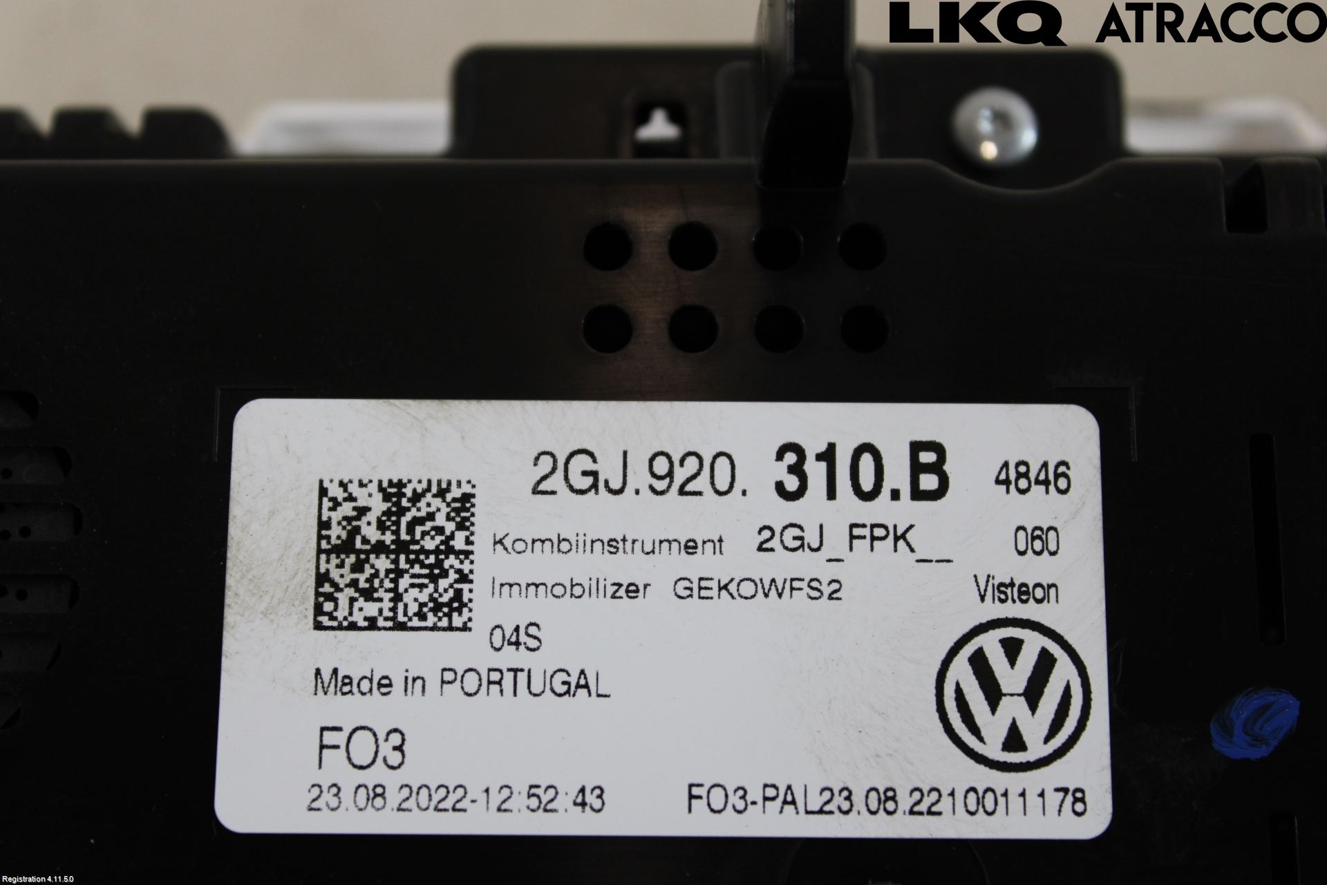 Volkswagen VW T-ROC 18- Instr Kombinert