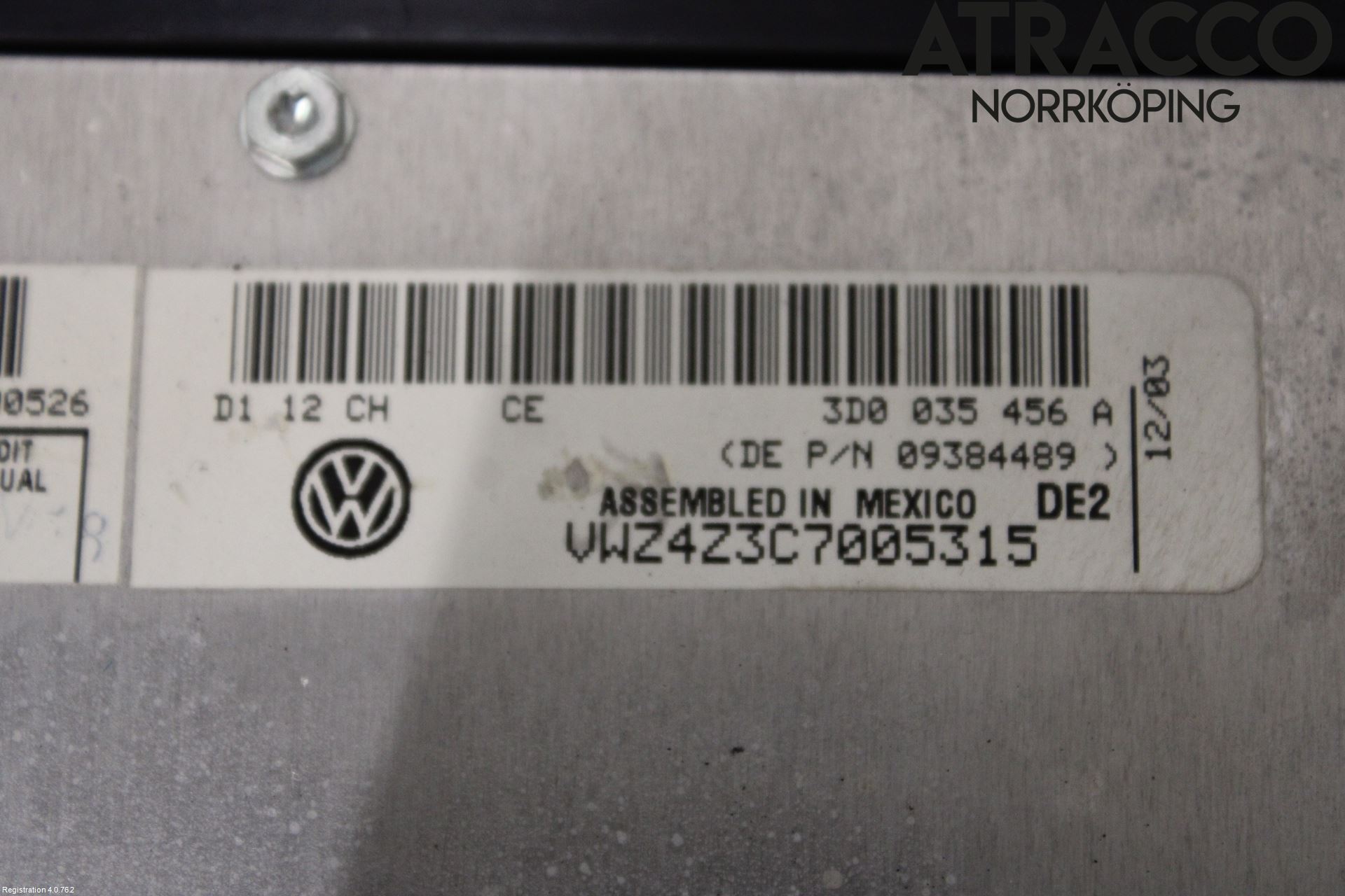 Volkswagen VW PHAETON Stereo Forsterker