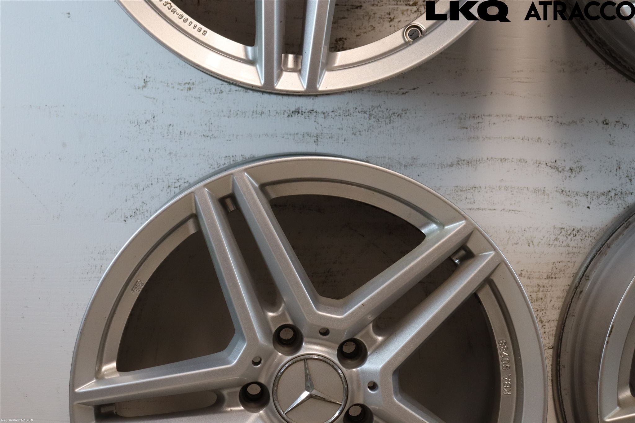 Mercedes-Benz MB C-KLASS (W205) 14-21 Felg Aluminium Sett 4Stk