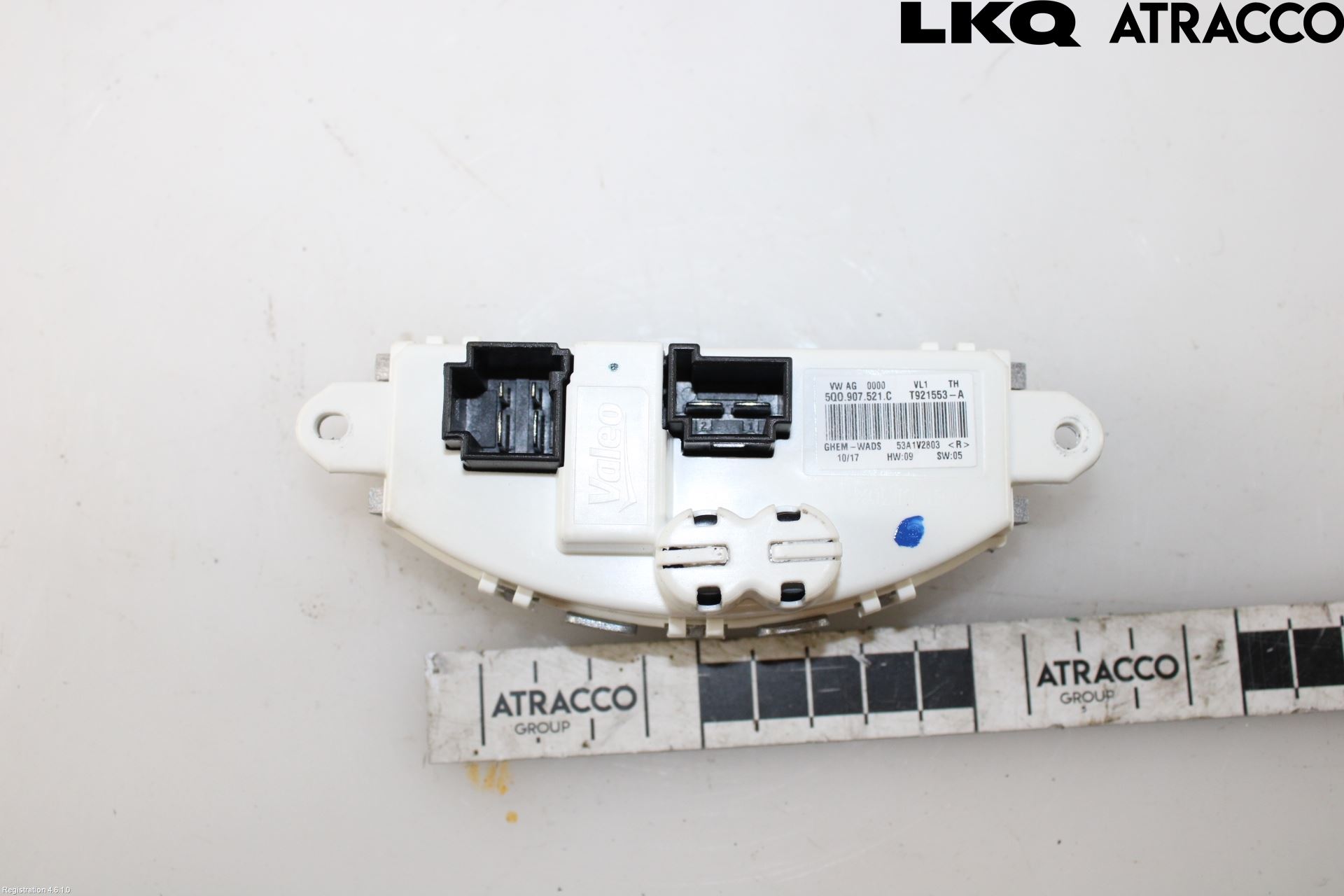 Volkswagen VW GOLF / E-GOLF VII 13-20 Varmeapparat Viftemotstand