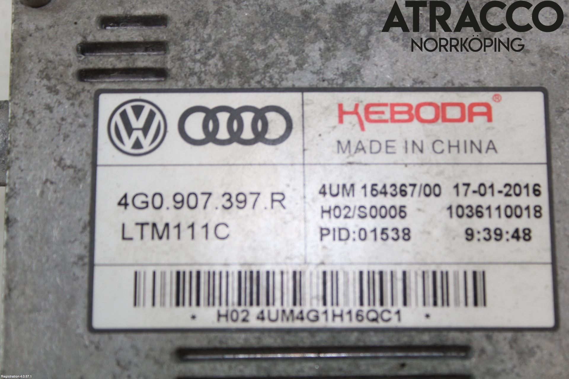 Audi A6/S6 4G 11-18 Styreenhet Xenon
