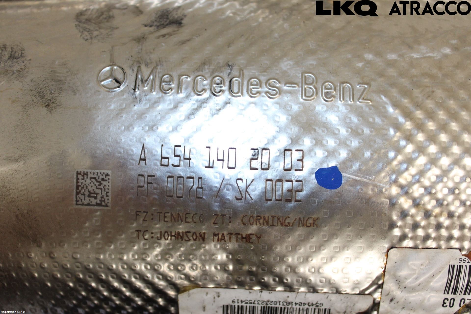 Mercedes-Benz MB E-KLASS (W213) 16-23 Eksos Partikketfilter