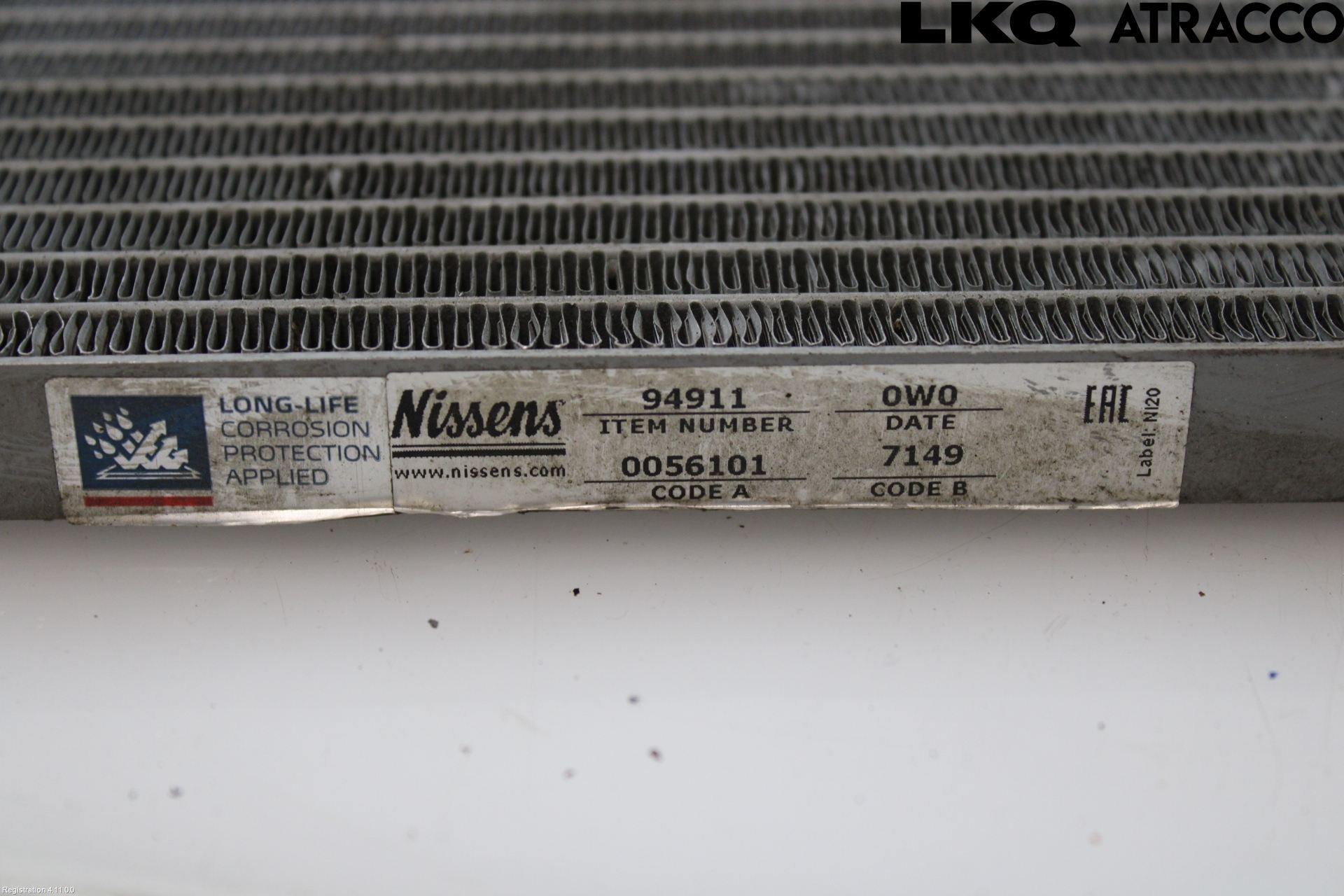 Mercedes-Benz MB B-KLASS (W245) 05-12 Varme Ac Kondenser-Kjøler