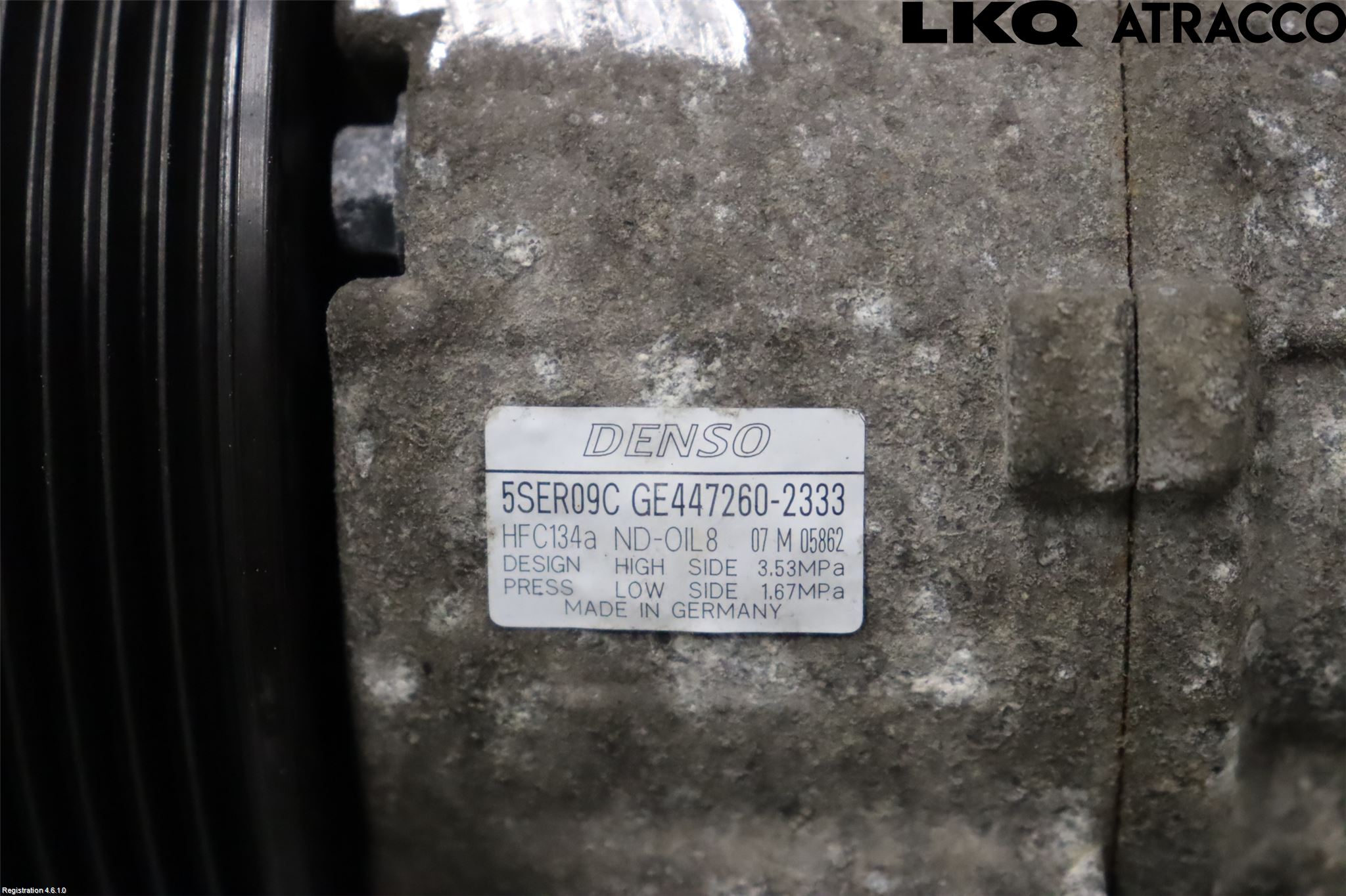 Toyota AURIS 10-12 Varme Ac Kompressor