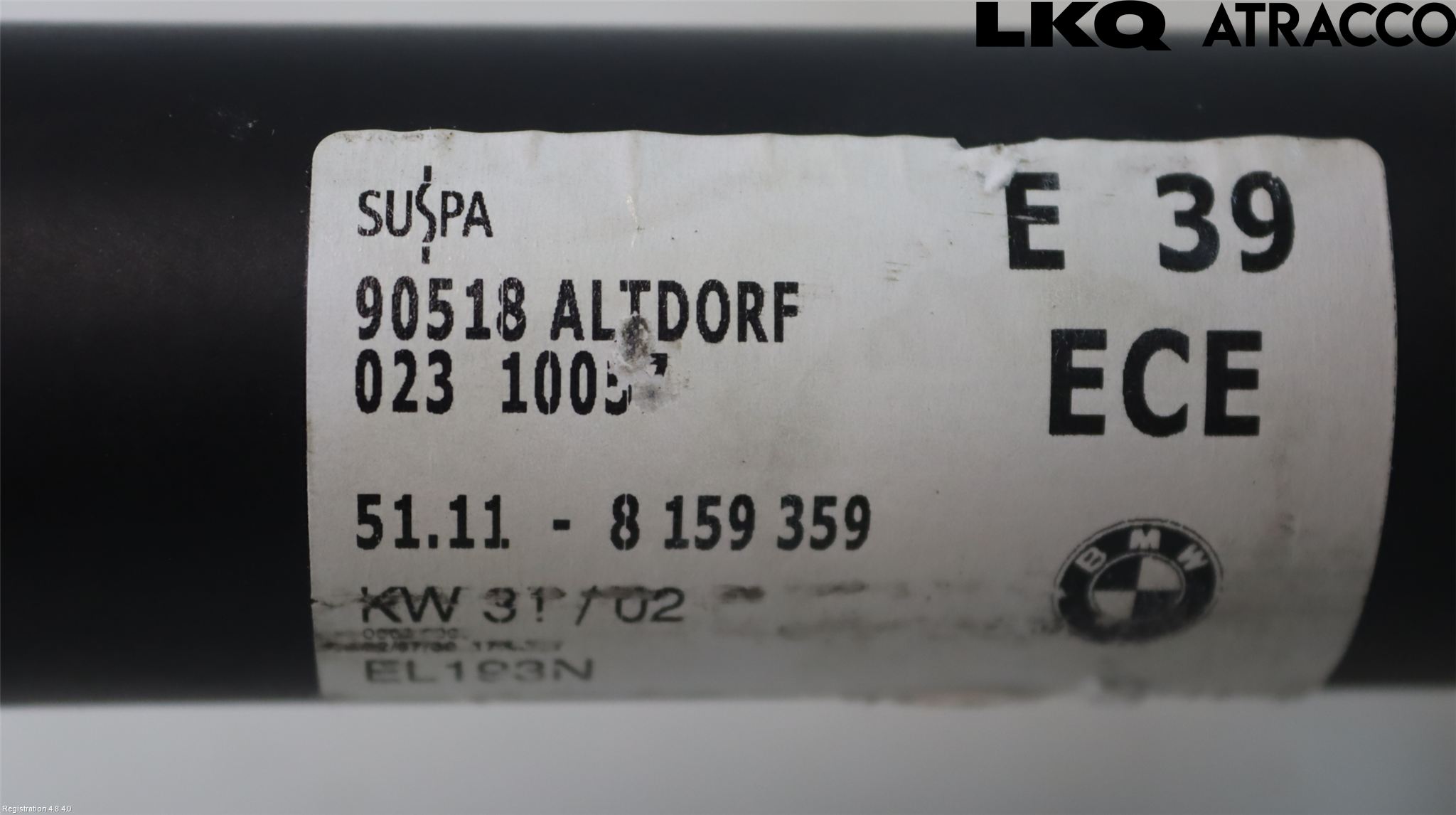 BMW 5 E39 95-04 Støtfanger Foran Feste