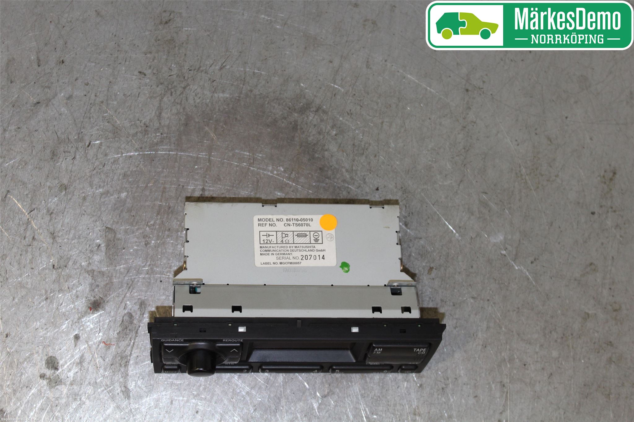 Toyota AVENSIS 98-02 Stereo Radio