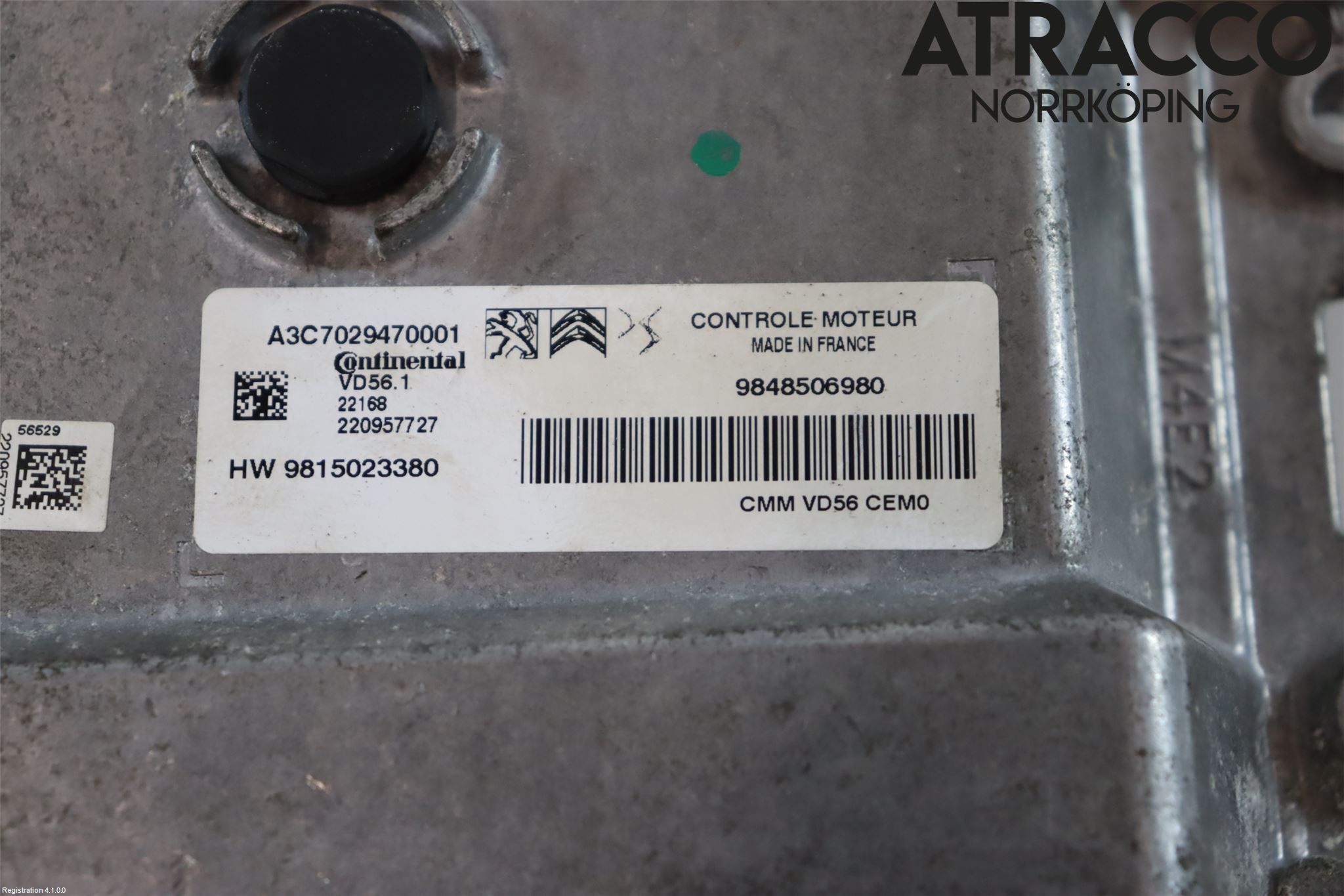 Citroen COTROEN C3 17-24 Styreenhet Innsprøytning